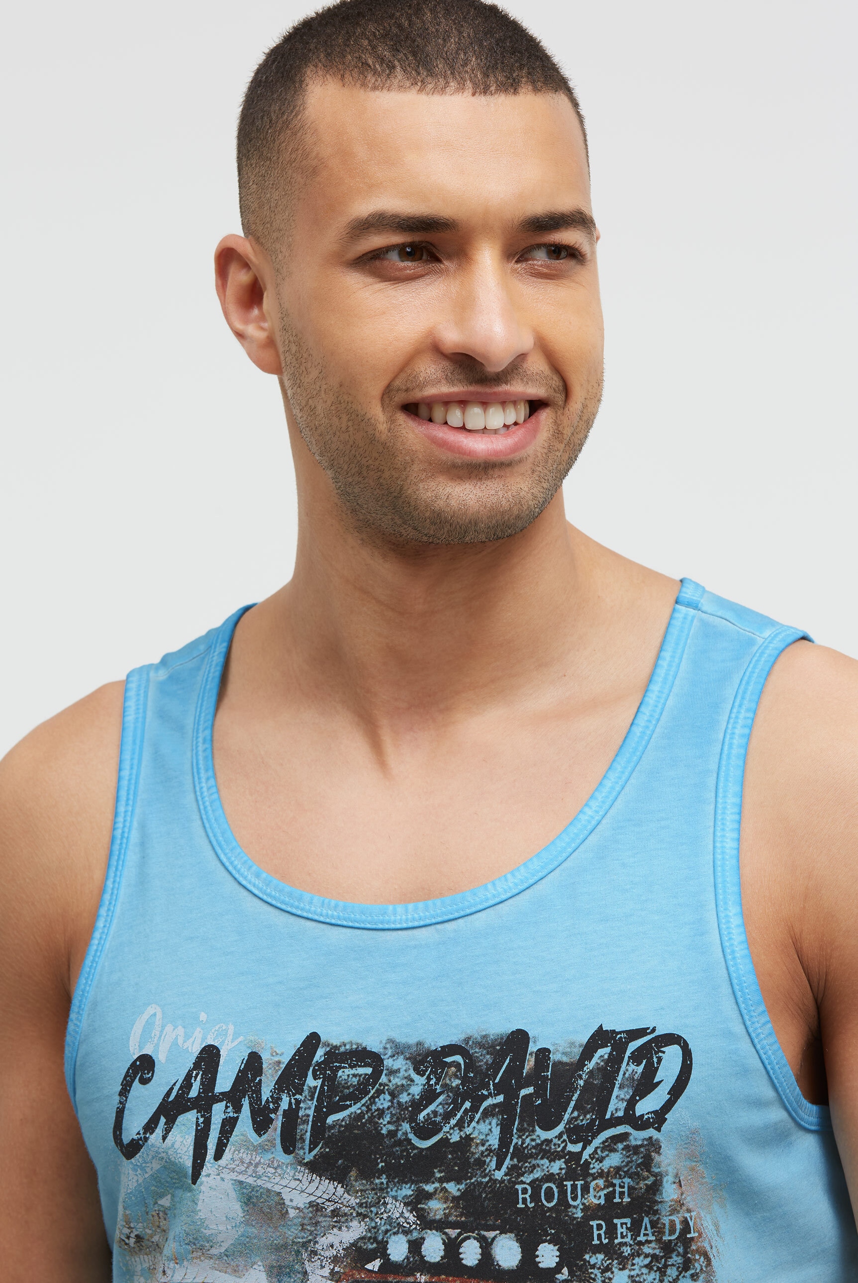 CAMP DAVID Tanktop aus Baumwolle