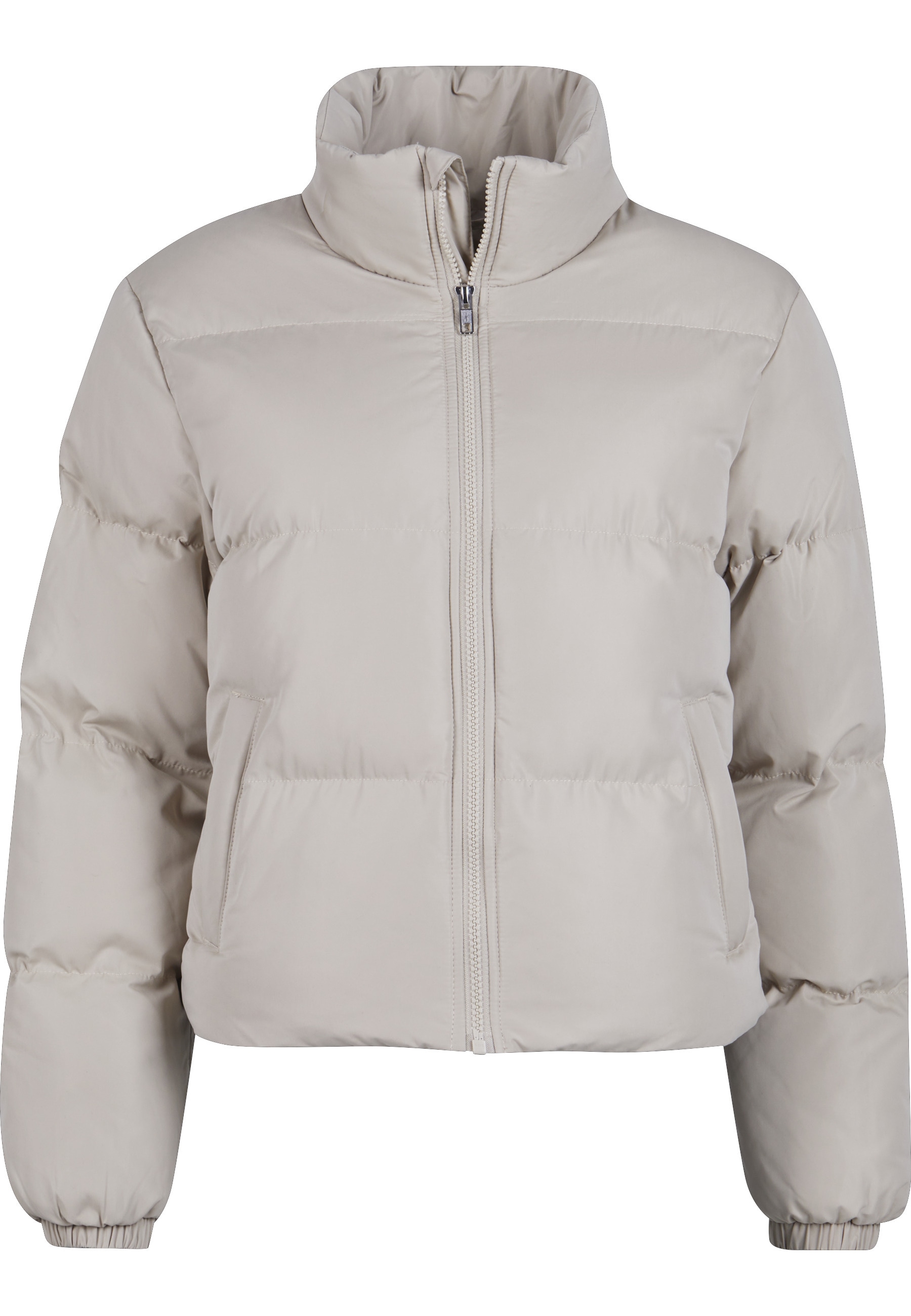 URBAN CLASSICS Winterjacke "Urban Classics Damen Ladies Short Peached Puffe günstig online kaufen