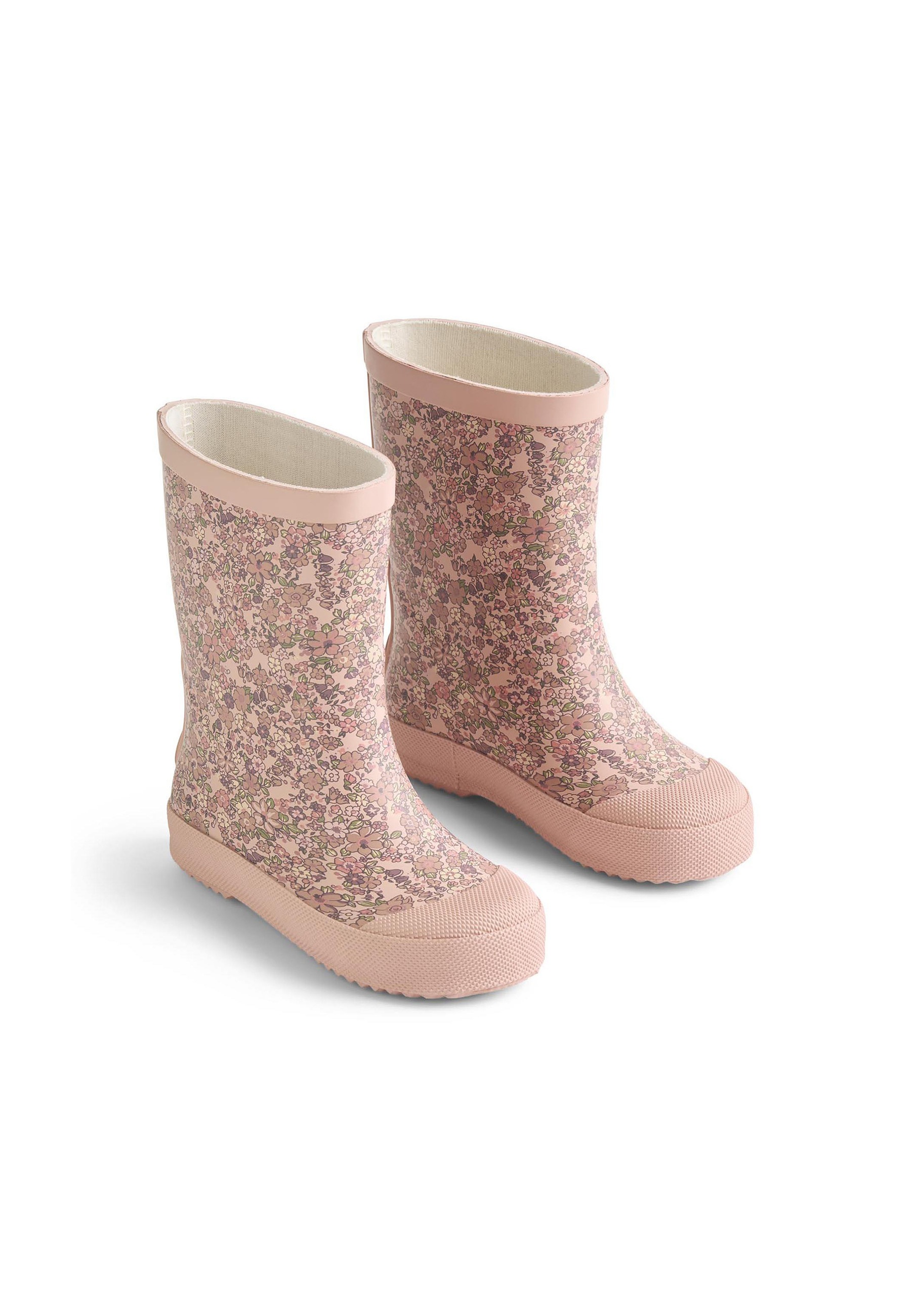 Stiefel WHEAT "WHEAT Rubber Boot Muddy", Mädchen, Gr. 32, powder flower meadow, Schuhe Stiefel