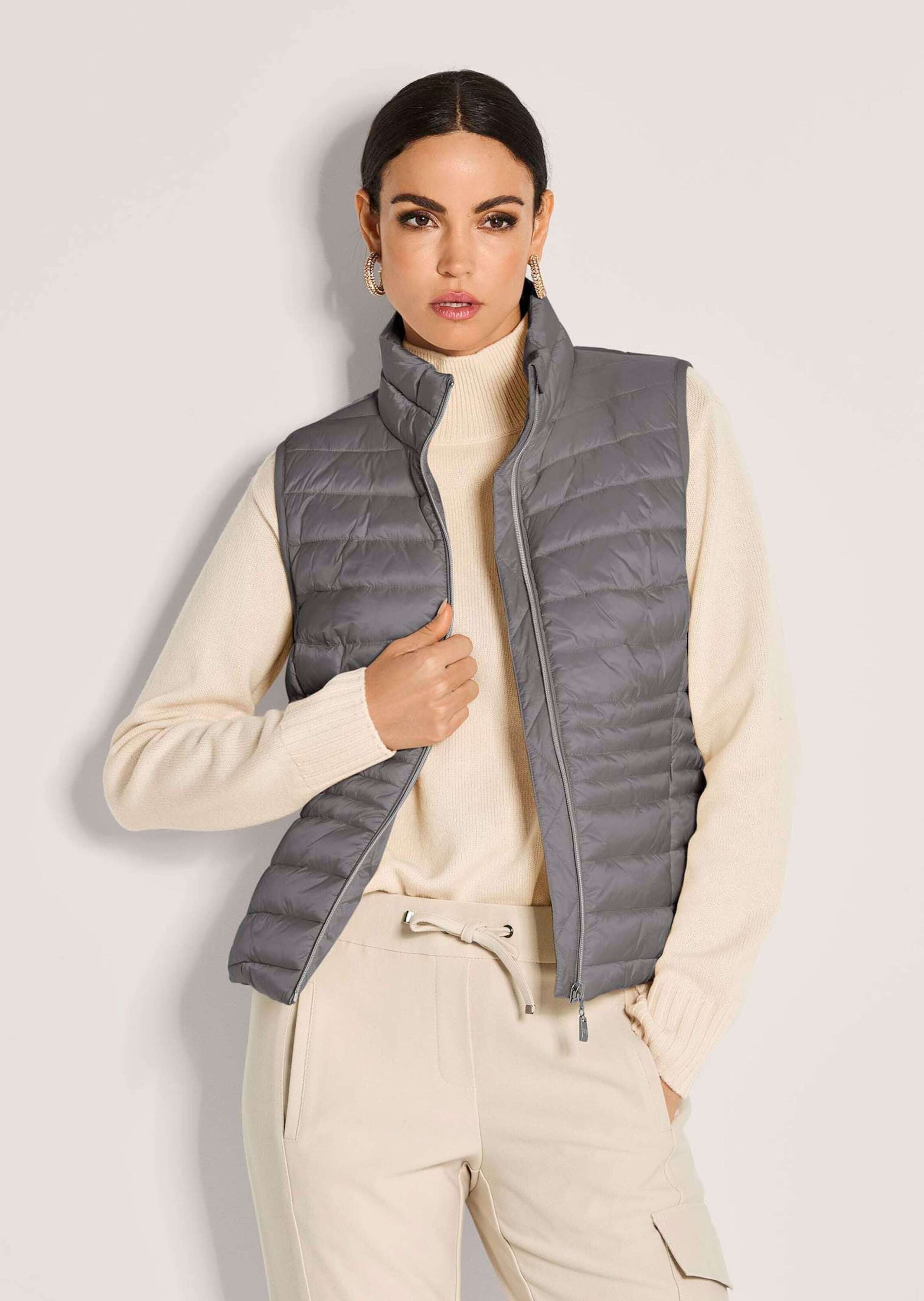 Thumbnail - MADELEINE Kurzweste "Steppweste Verkürzte Steppweste für Damen" Steppweste