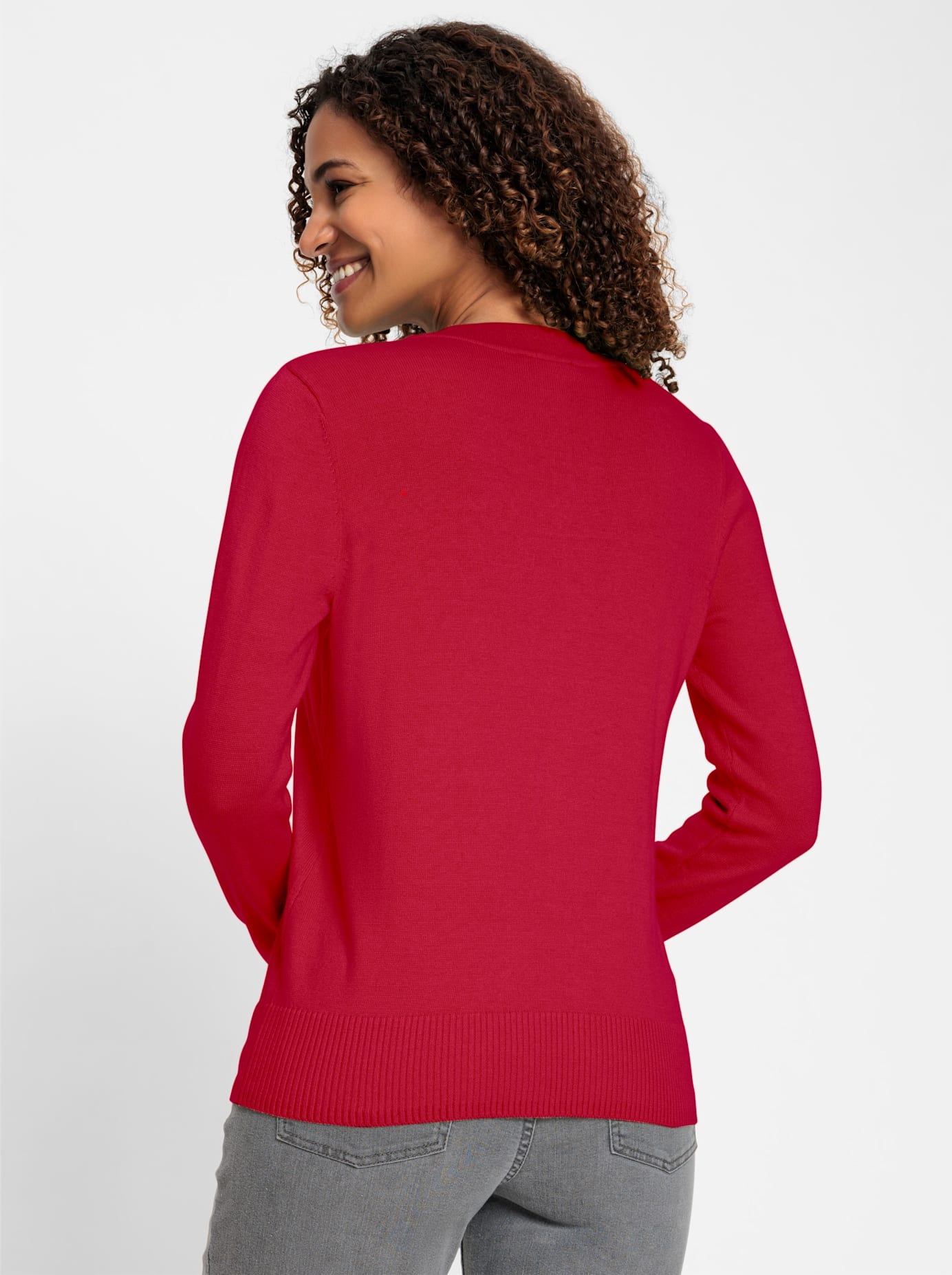 Thumbnail - Casual Looks V-Ausschnitt-Pullover "Pullover"