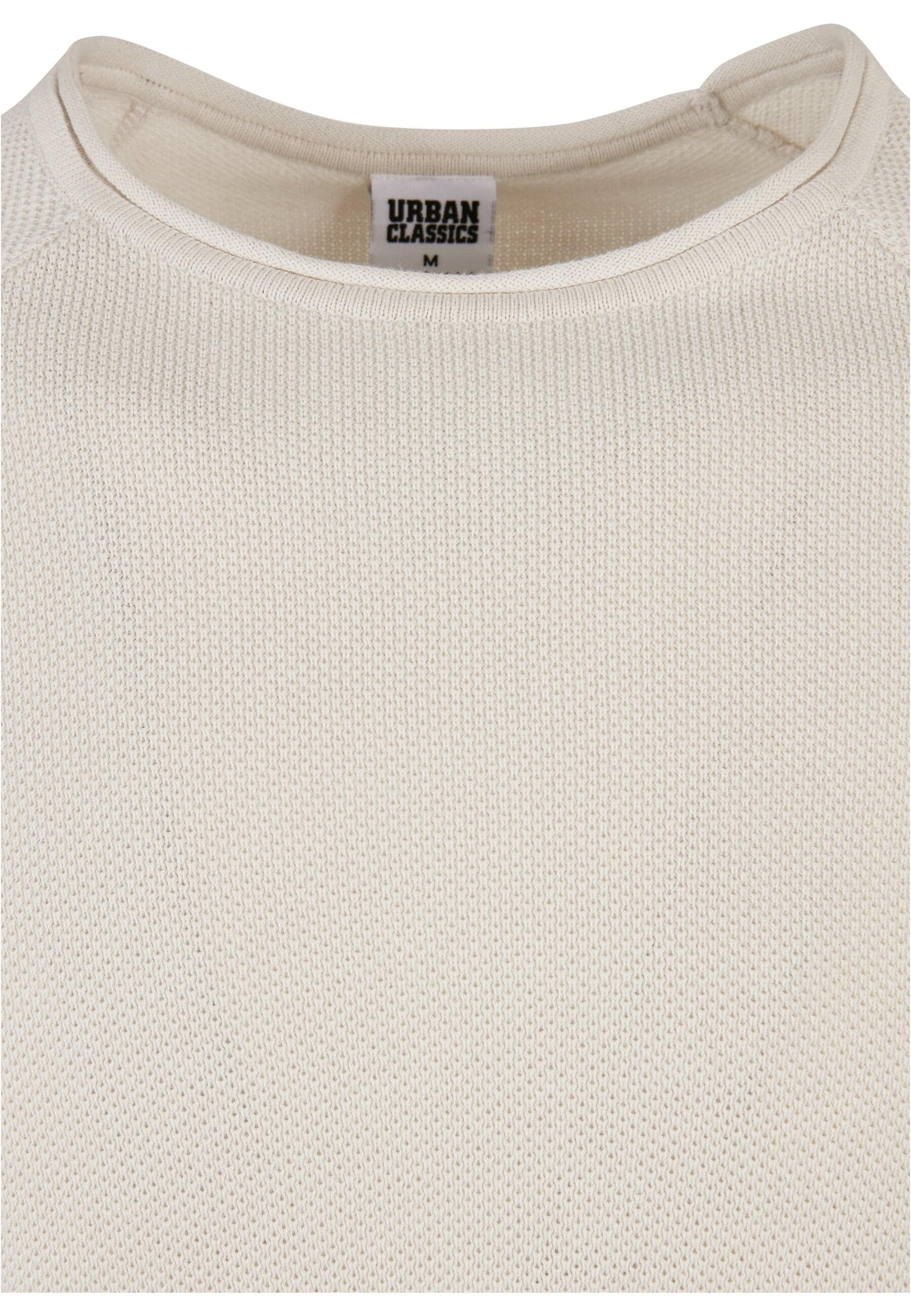URBAN CLASSICS Longsleeve »Urban Classics Herren Knitted Raglan Longsleeve«, (1 tlg.)