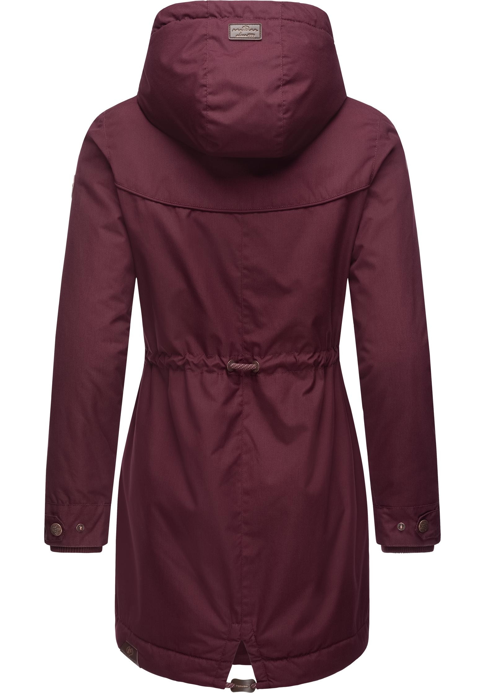 Ragwear Winterjacke »YM-Canny«, mit Kapuze, stylischer Damen Kurzmantel Parka mit Kapuze