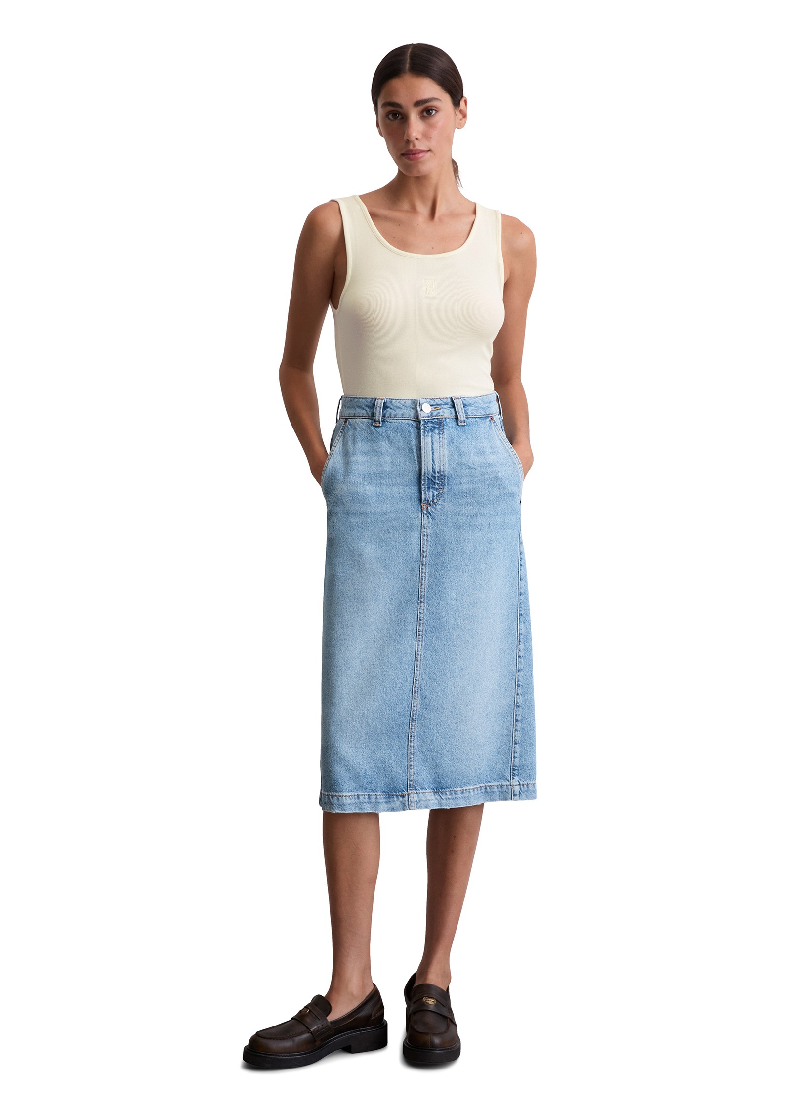 Marc O'Polo Jeansrock »aus TENCEL™ Lyocell«