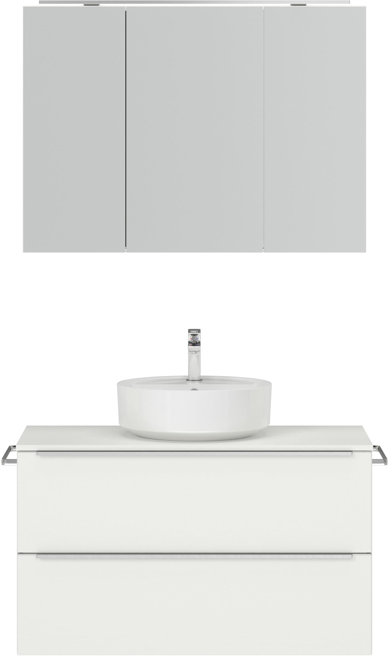 nobilia "Alvene" vormontiert, mit Soft-Close, 2 Stk. tlg.