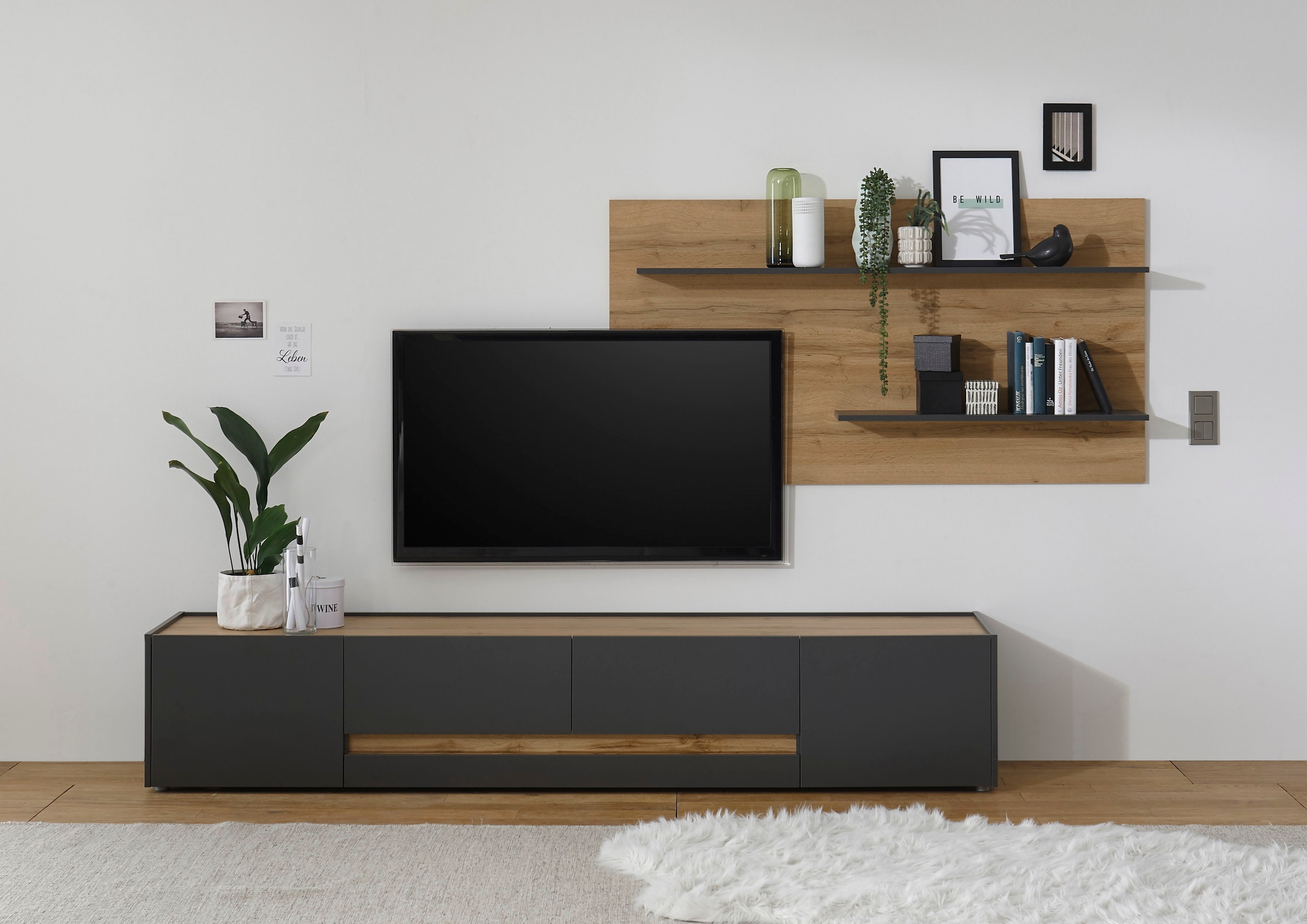 INOSIGN Wohnwand "City/Giron, moderne Anbauwand, Komplettset in vielen Farb günstig online kaufen