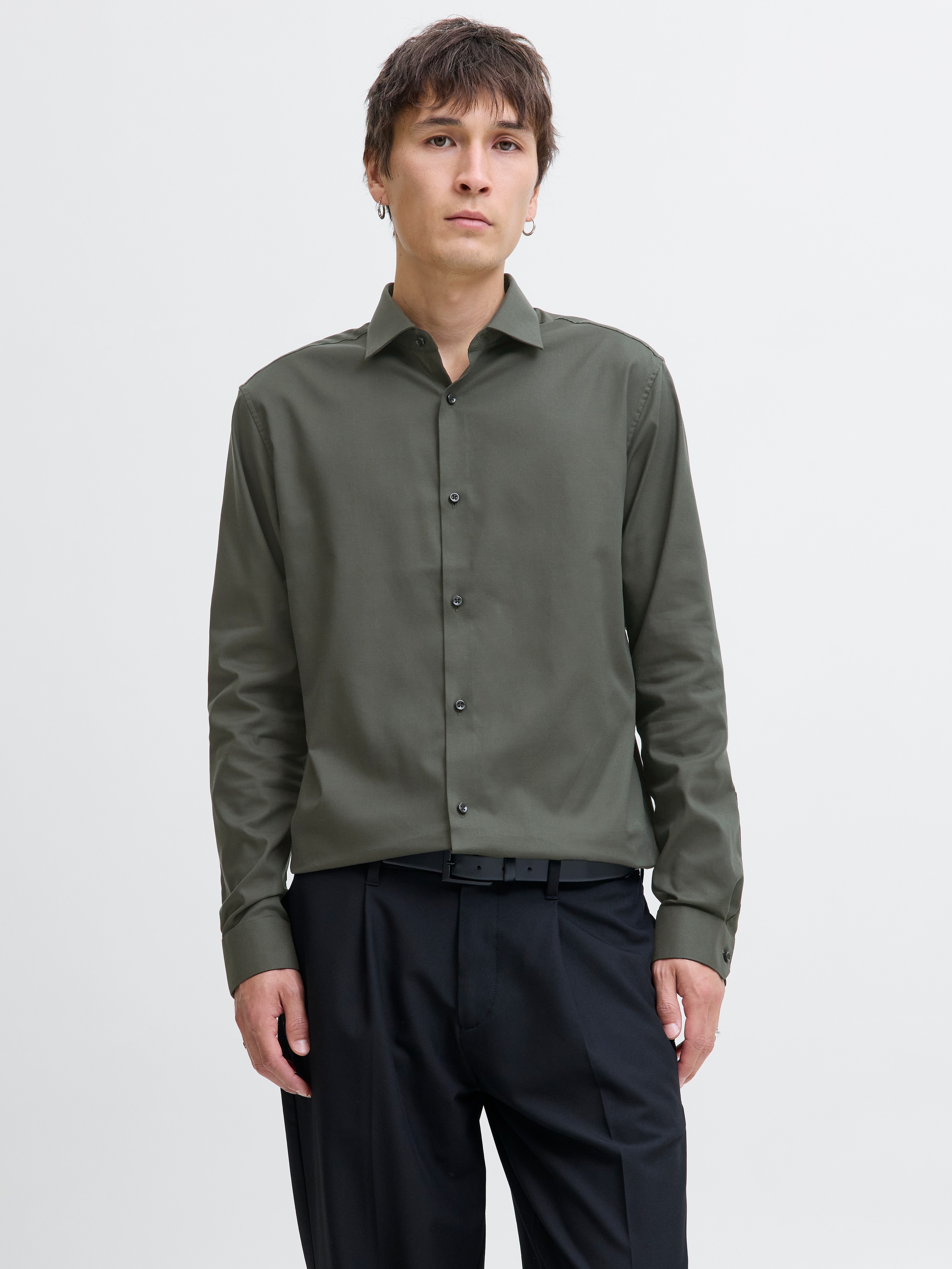 Jack & Jones Langarmhemd "JPRBLAPARKER Slim Fit Hemd, atmungsaktiv, ideal f günstig online kaufen