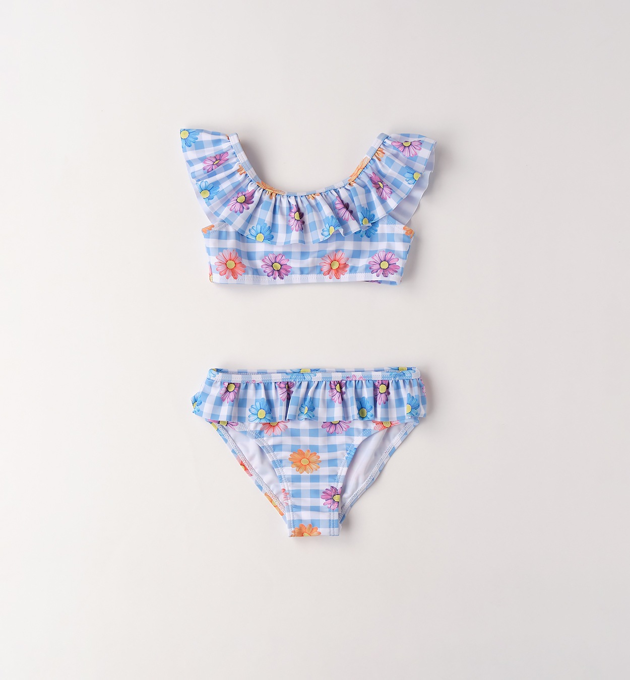 IDO Mädchen Badeanzug "BABY GIRL ACCESSORIES", bunt, Gr. 86, Polyester, Badeanzüge