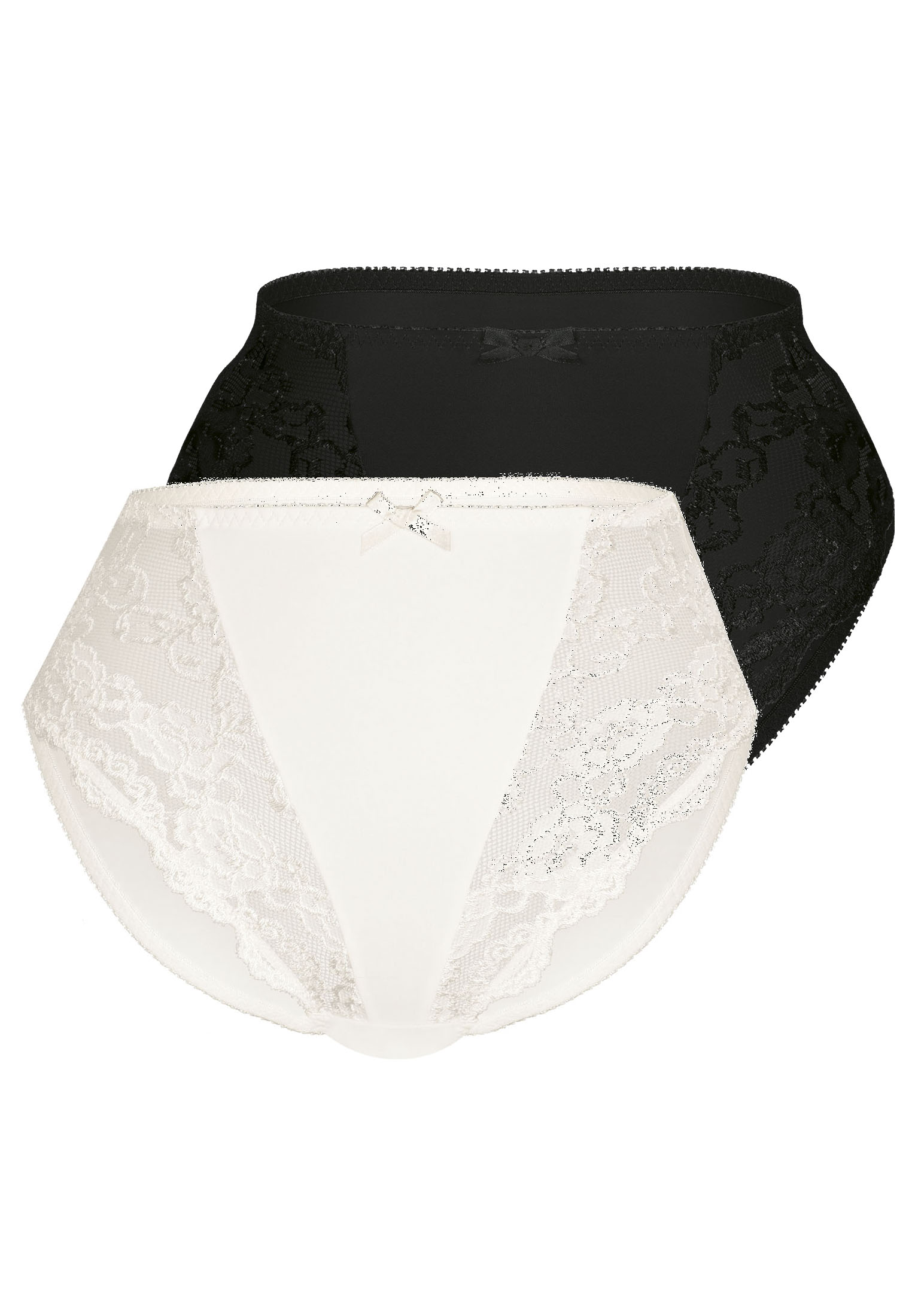 Sassa Miederslip "Classic Lace" mit floraler Spitze, feminin, matt-glanz Effekt