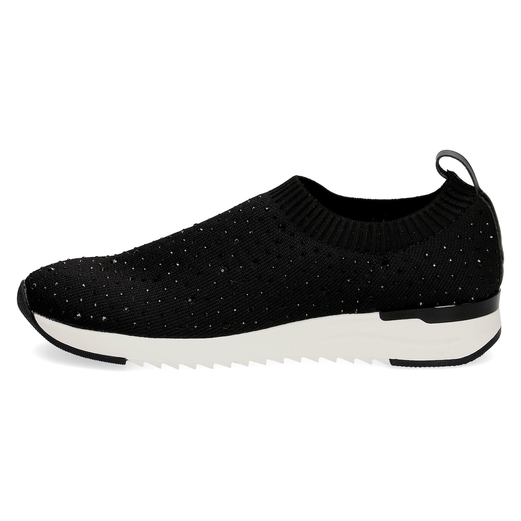 Caprice Slip-On Sneaker, mit Strass-Steine