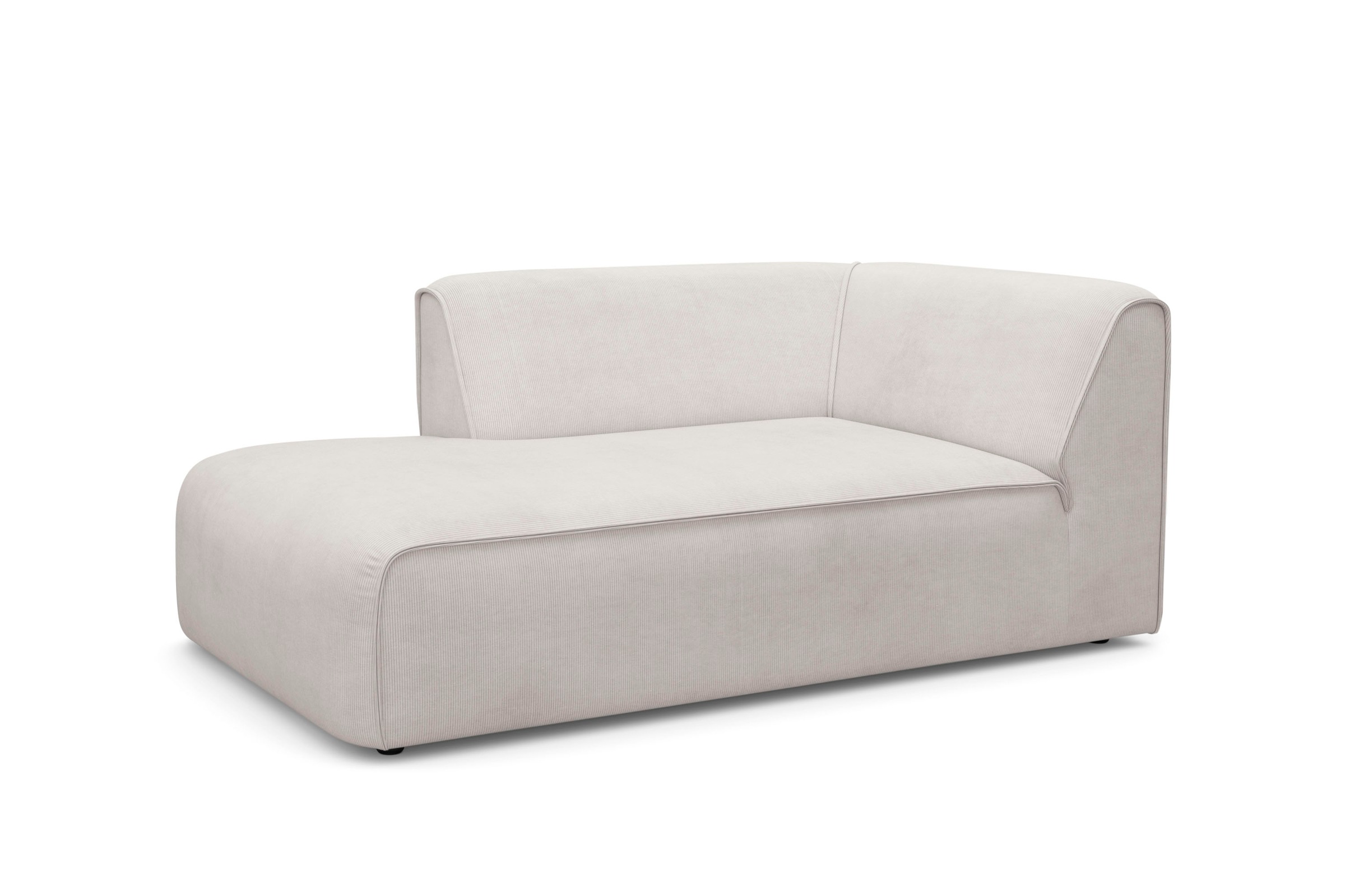RAUM.ID Ottomane »Merid Chaiselongue, Maße B/T/H: 100/162/70 cm«, als Modul oder separat verwendbar, für individuelle Zusammenstellung