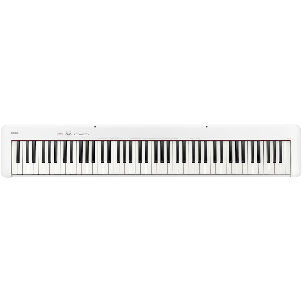 CASIO Digitalpiano »CDP-S110WE«, (Set), mit Stativ und Pedal