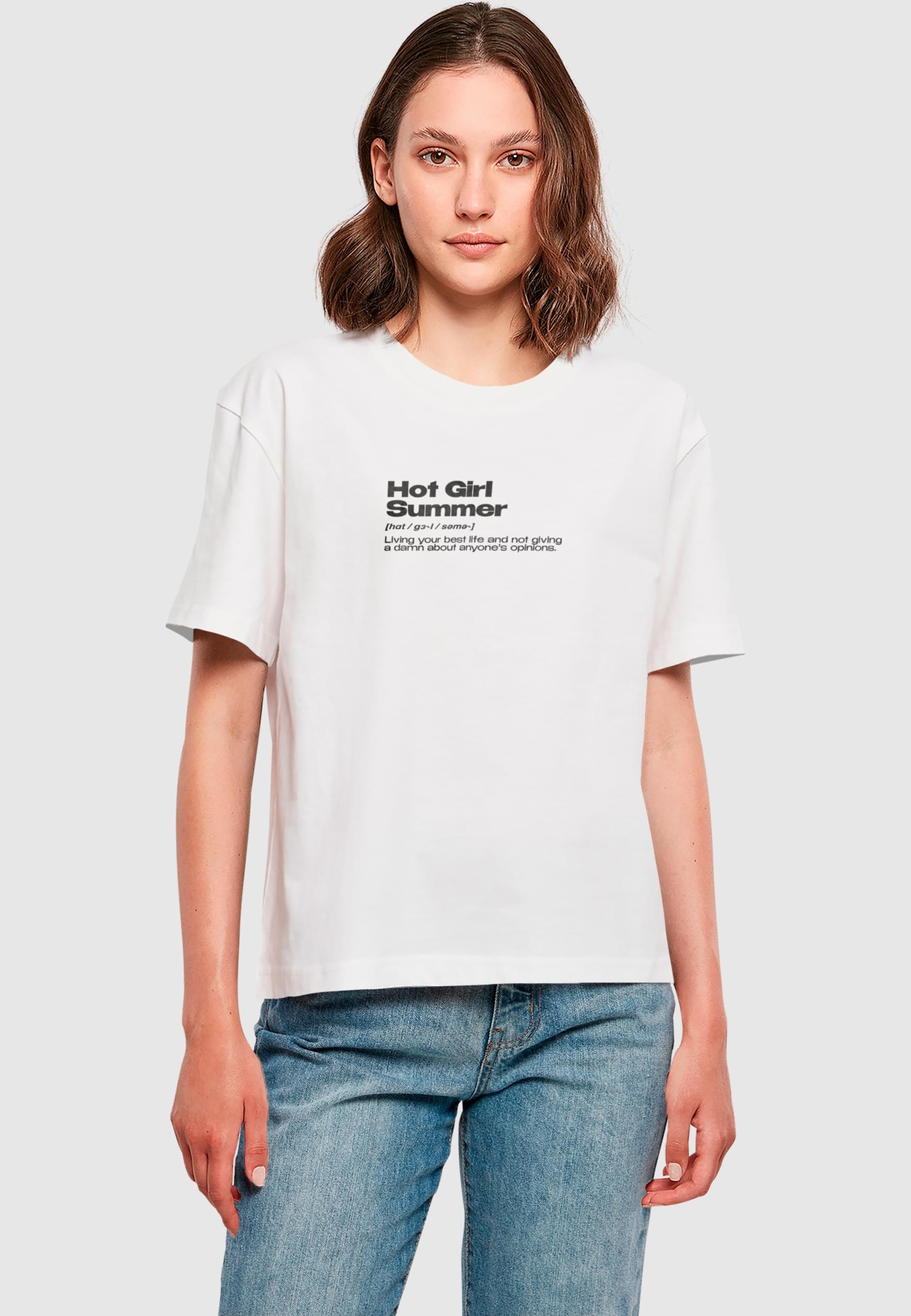 Miss Tee T-Shirt »Miss Tee Hot Girl Definition Tee«, (1 tlg.)