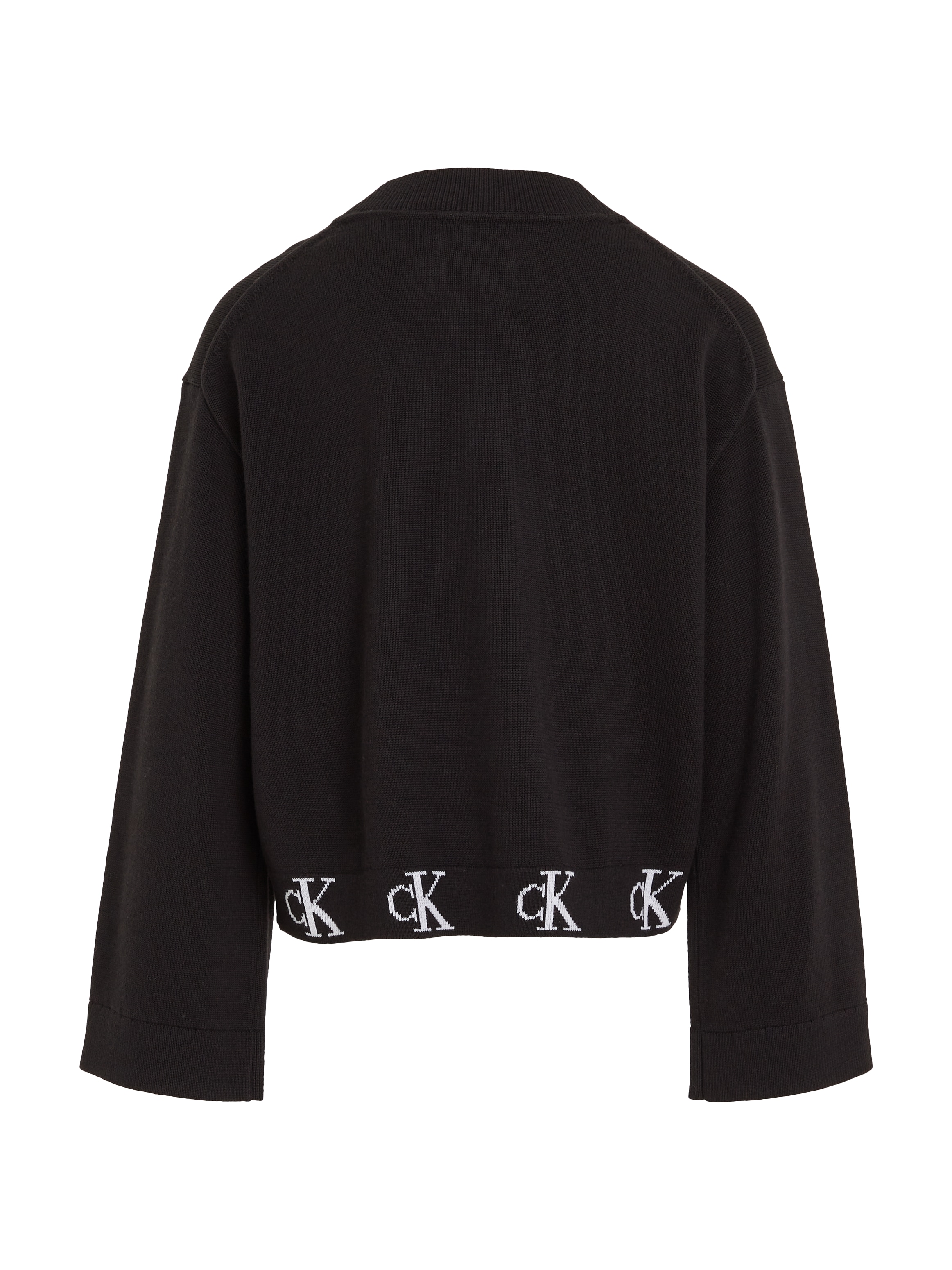 Calvin Klein Jeans Cardigan »MONOGRAM LOGO CARDIGAN« für Kinder bis 16 Jahre