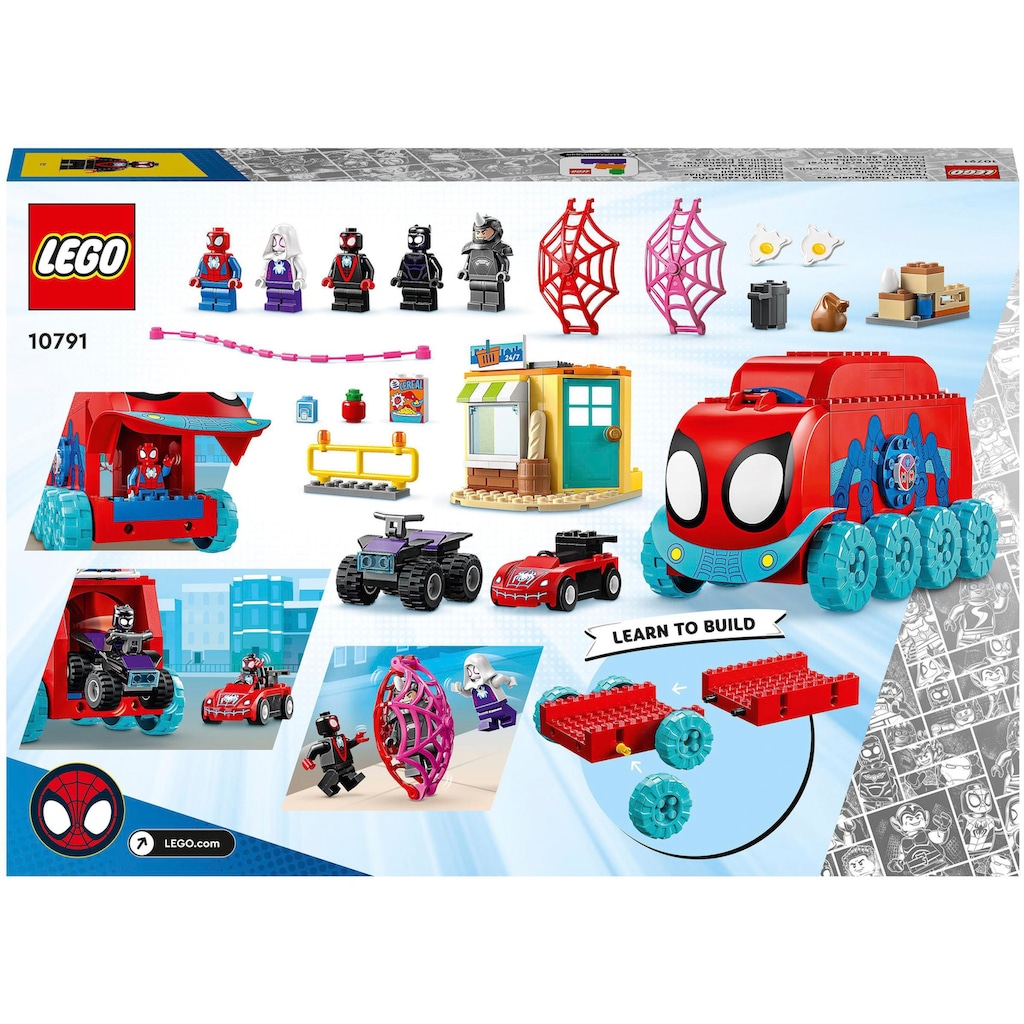 LEGO® Konstruktionsspielsteine »Spideys Team-Truck (10791), LEGO® Marvel«, (187 St.)