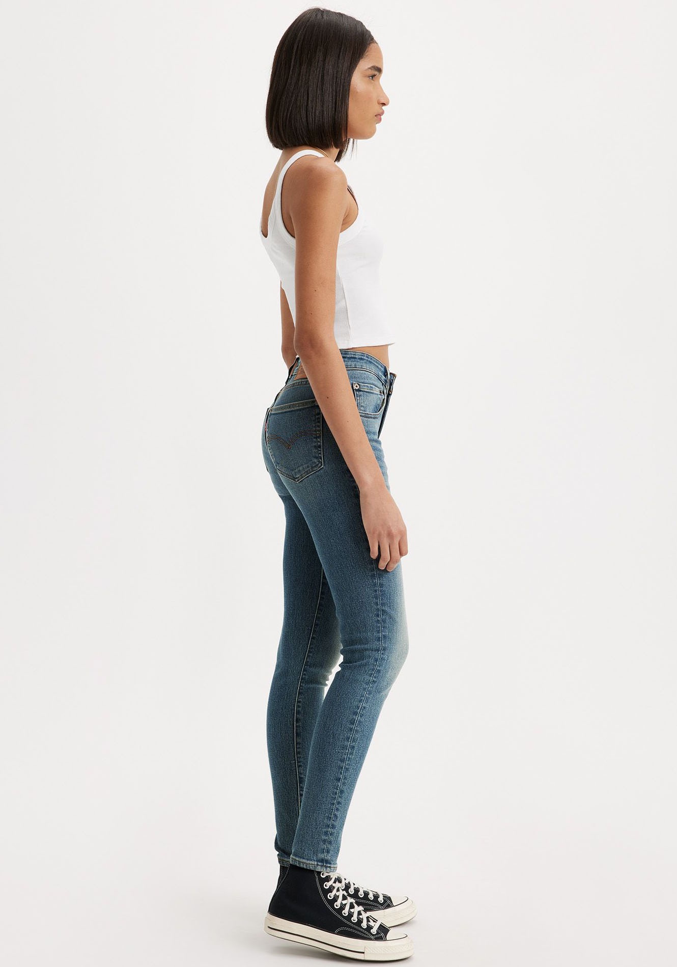 Levis Skinny-fit-Jeans "721 High rise skinny", mit hohem Bund günstig online kaufen