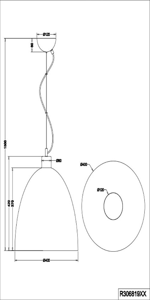 REALITY Leuchten Pendelleuchte »Jagger« E27 1 Stk. warmweiß - kaltweiß Hängelampe Metall + Holzoptik, exkl 1xE27 max 60W, höhenverstellbar