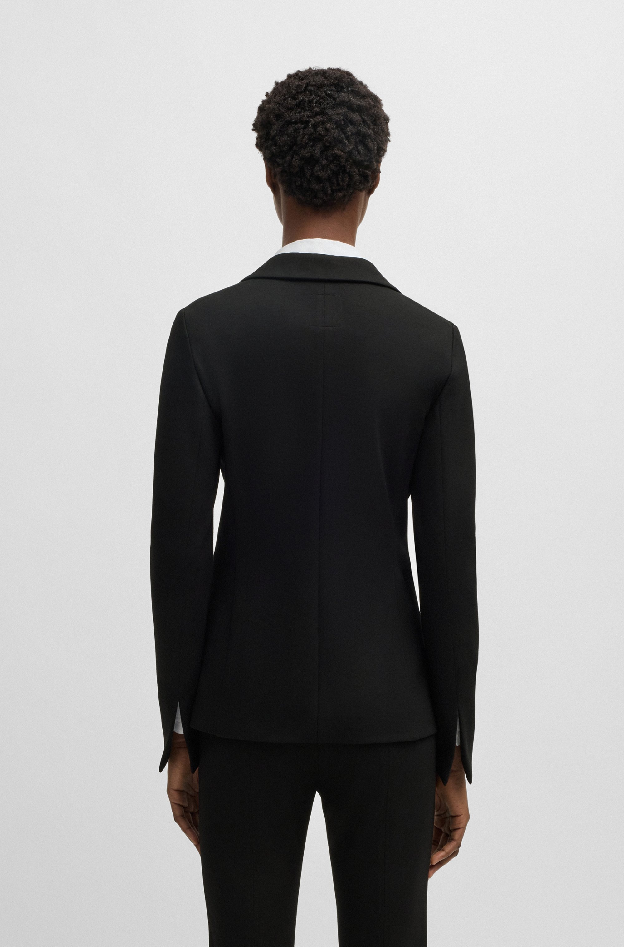 BOSS ORANGE Longblazer "Jaslim Premium Damenmode", mit geschlitzten Ärmeln günstig online kaufen