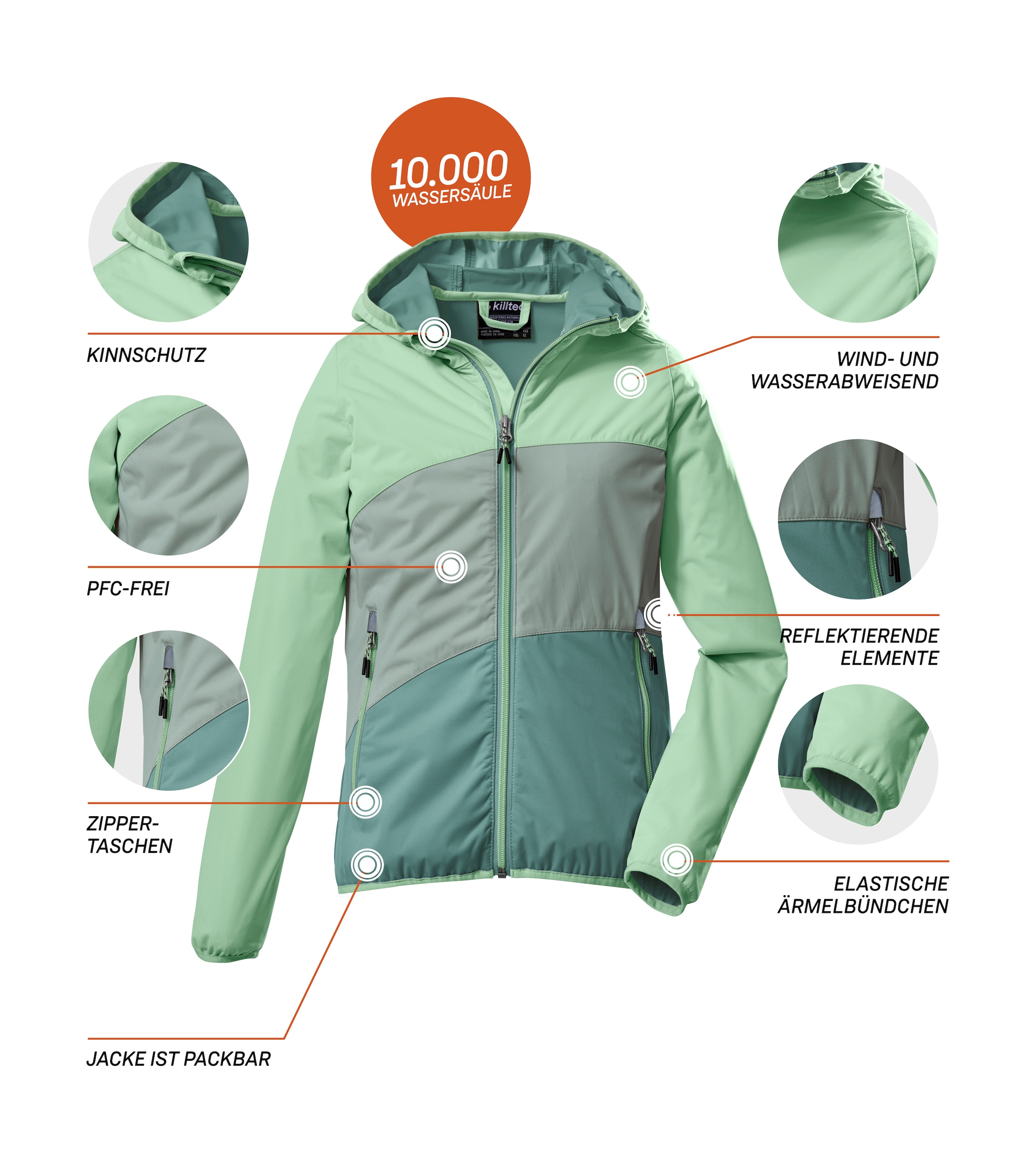 Killtec Outdoorjacke »KOS 207 GRLS | BAUR JCKT«