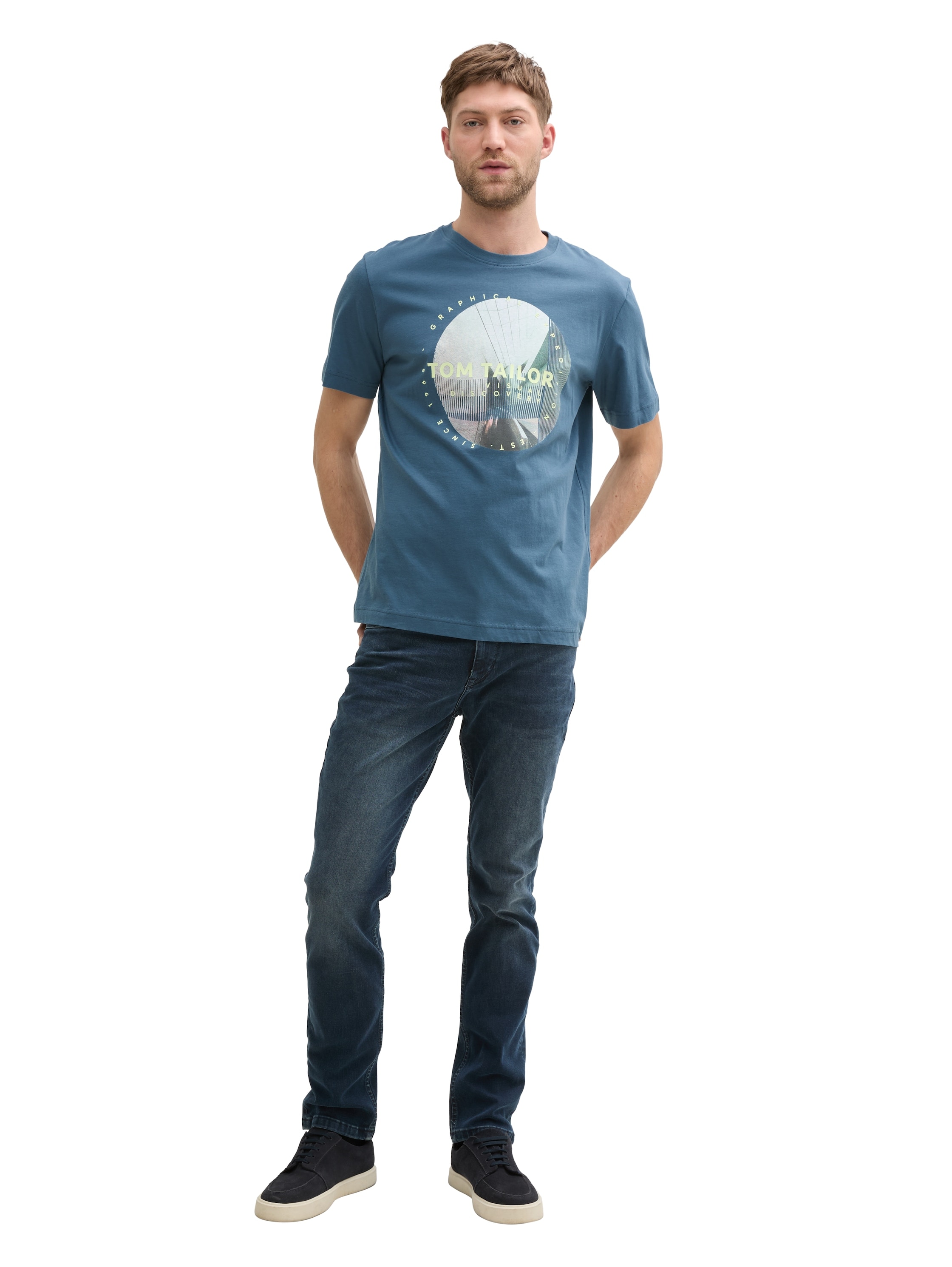 TOM TAILOR T-Shirt, mit Foto-Print
