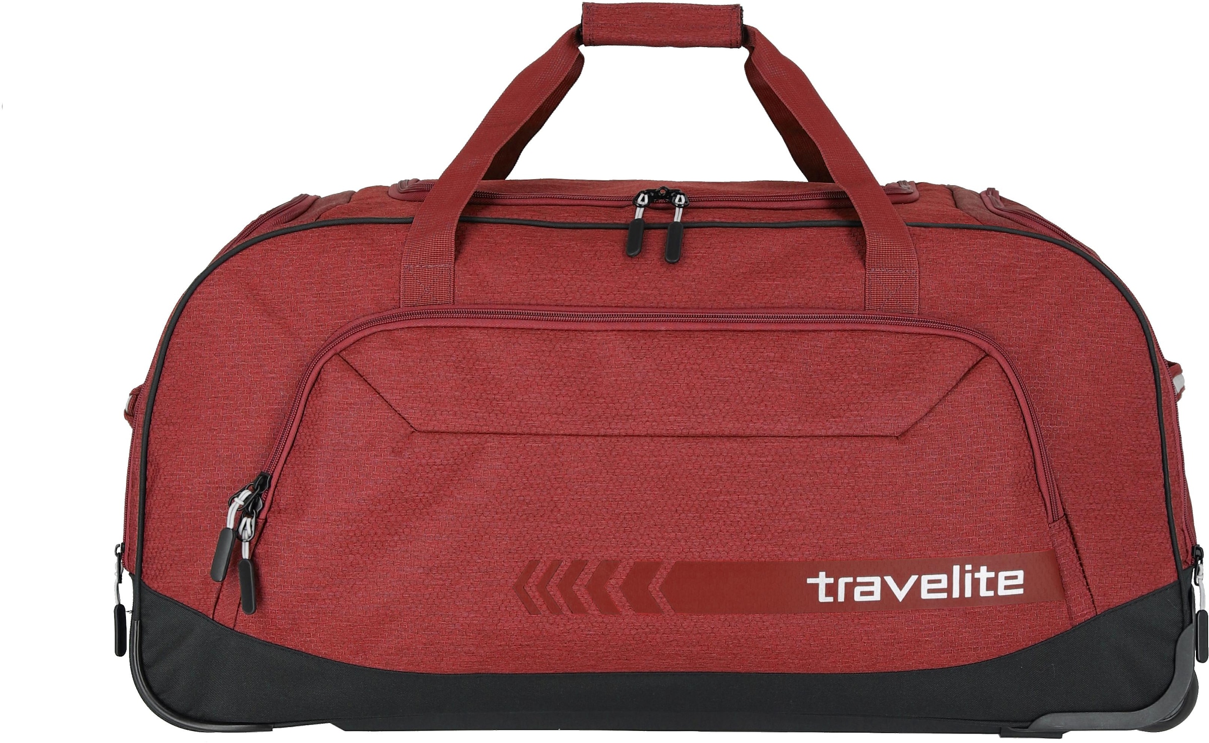 travelite Reisetasche »Kick Off XL, 77 cm«, Duffle Bag Reisegepäck Sporttasche Reisebag mit Trolleyfunktion