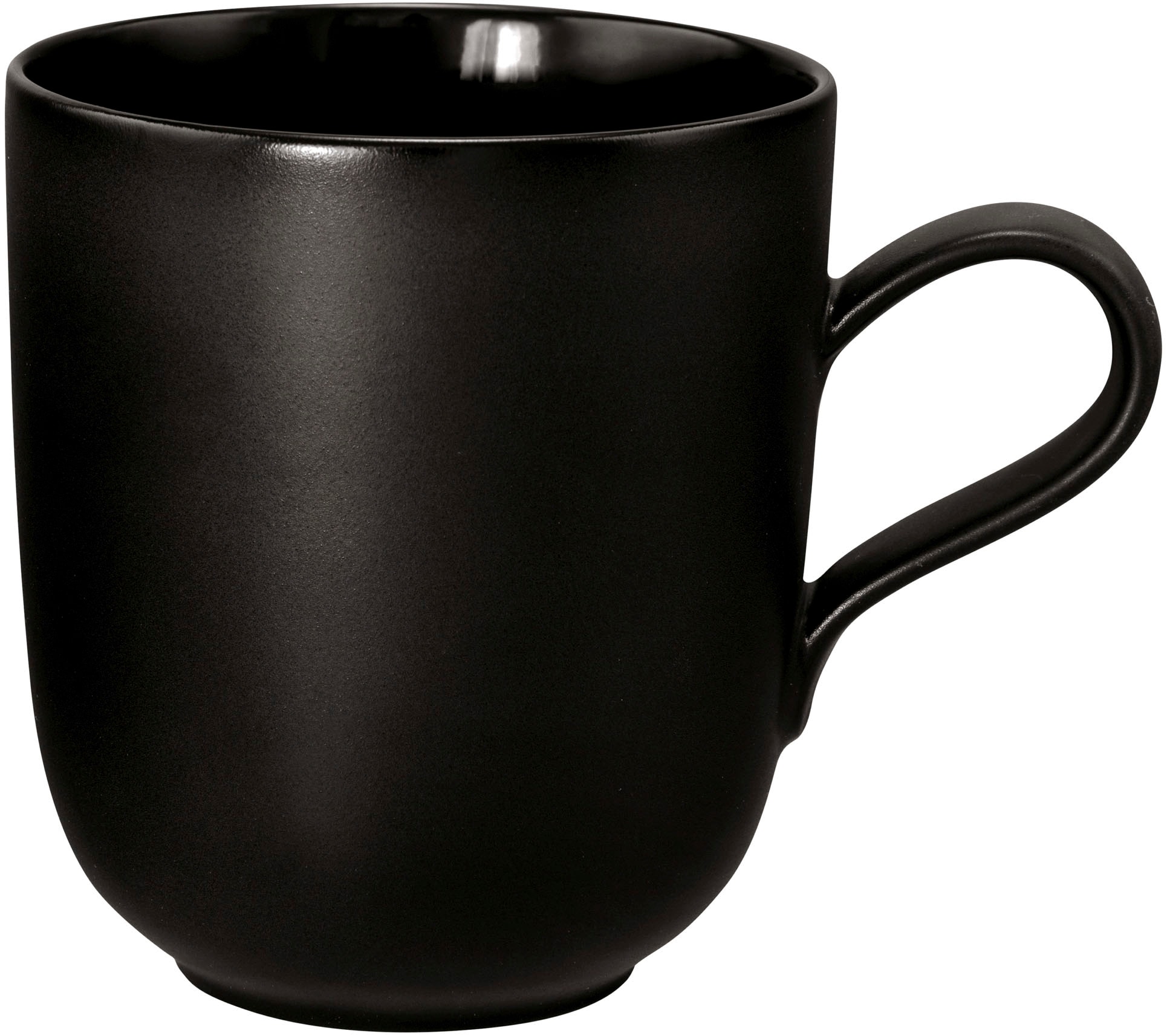 Seltmann Weiden Becher "Liberty - Velvet Black" Becher mit Henkel 0,40 l günstig online kaufen
