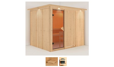 Sauna »Gitte«, (Set)
