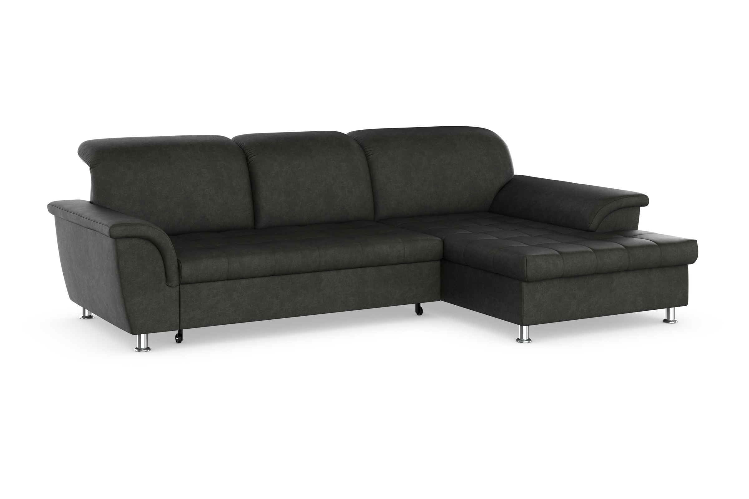 Thumbnail - DOMO collection Ecksofa Franzi, wahlweise mit Bettfunktion, Bettkasten und Kopfteilverstellung