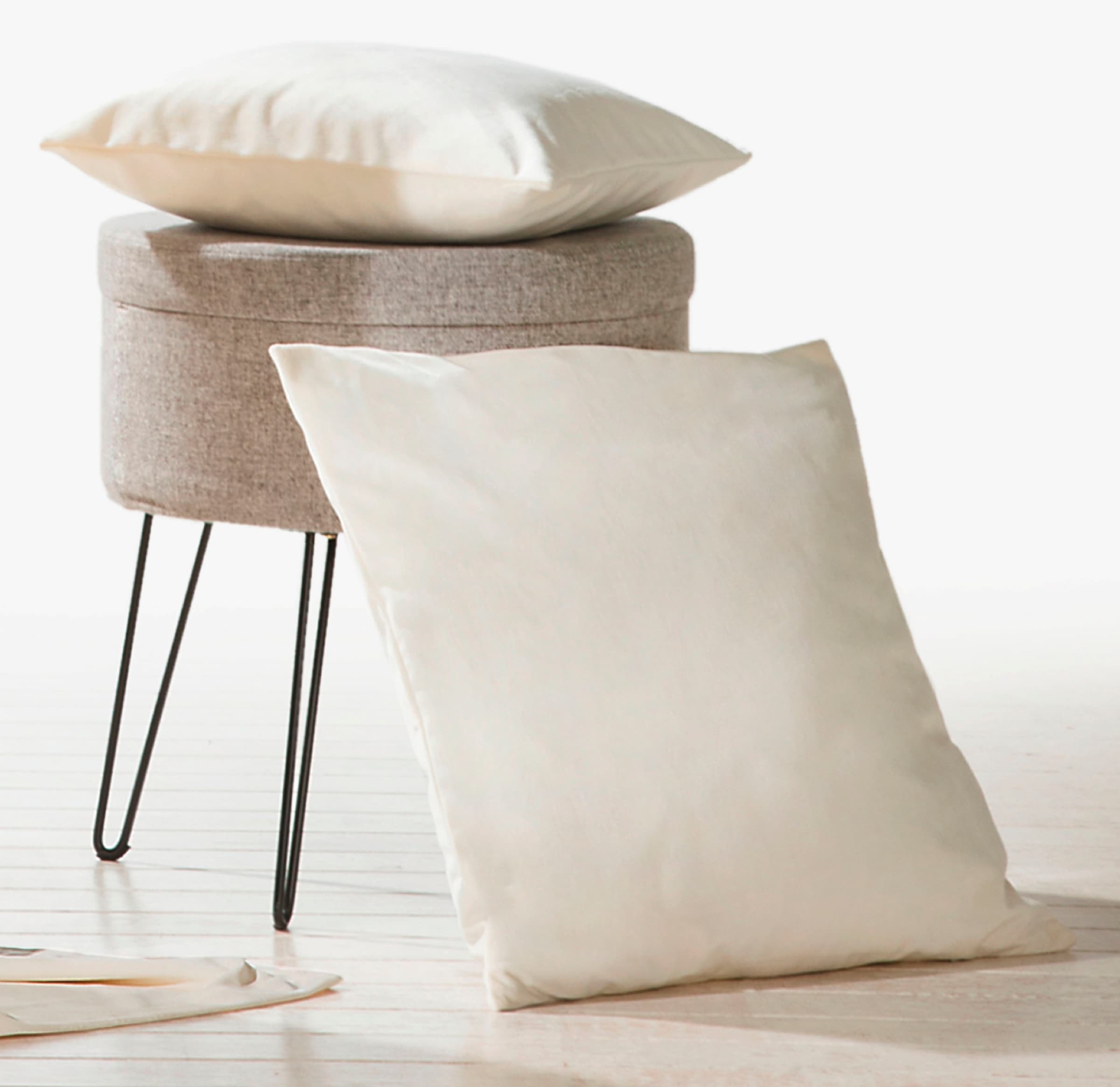 Weckbrodt Dekokissen "Valentin" Samt-Optik, Velour, Unifarben, Kissenhülle günstig online kaufen