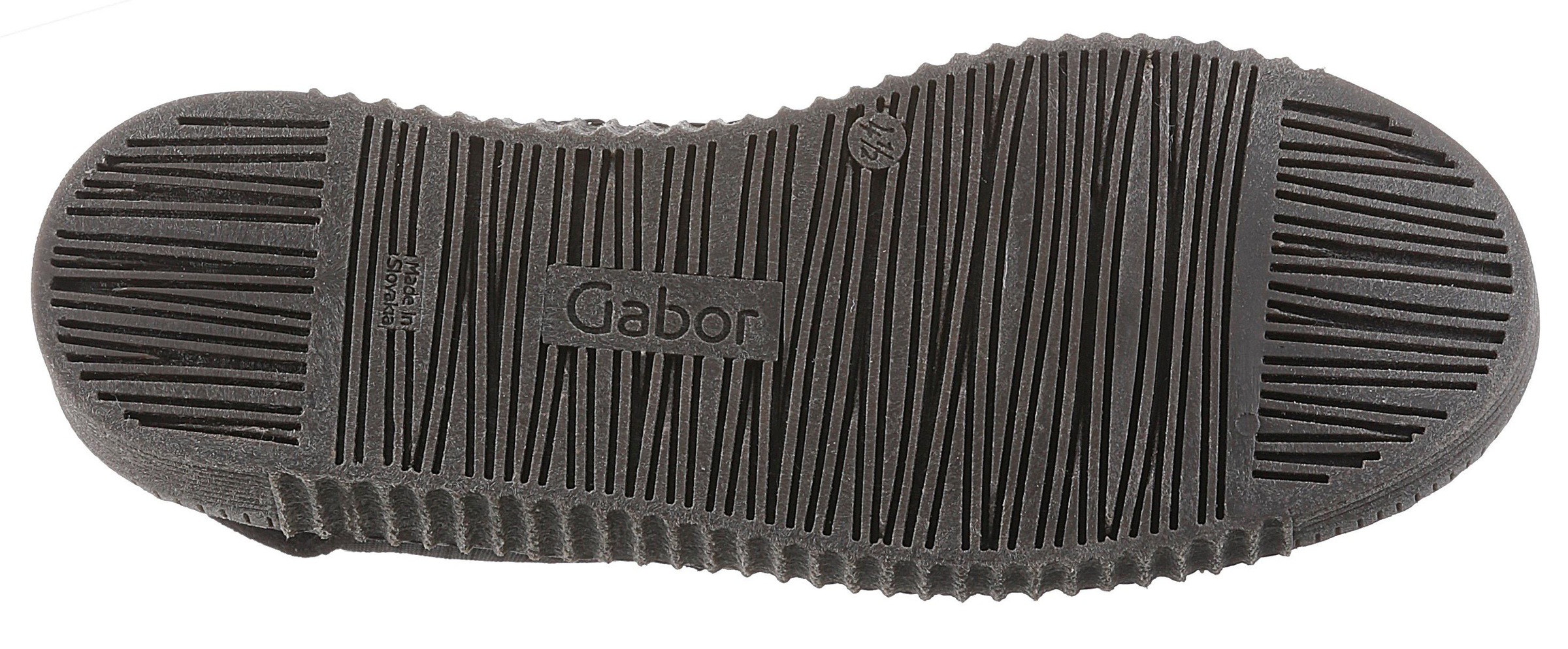 Gabor Chelseaboots, Plateau, Stiefelette, Schlupfschuh mit dezenten Kontrastnähten