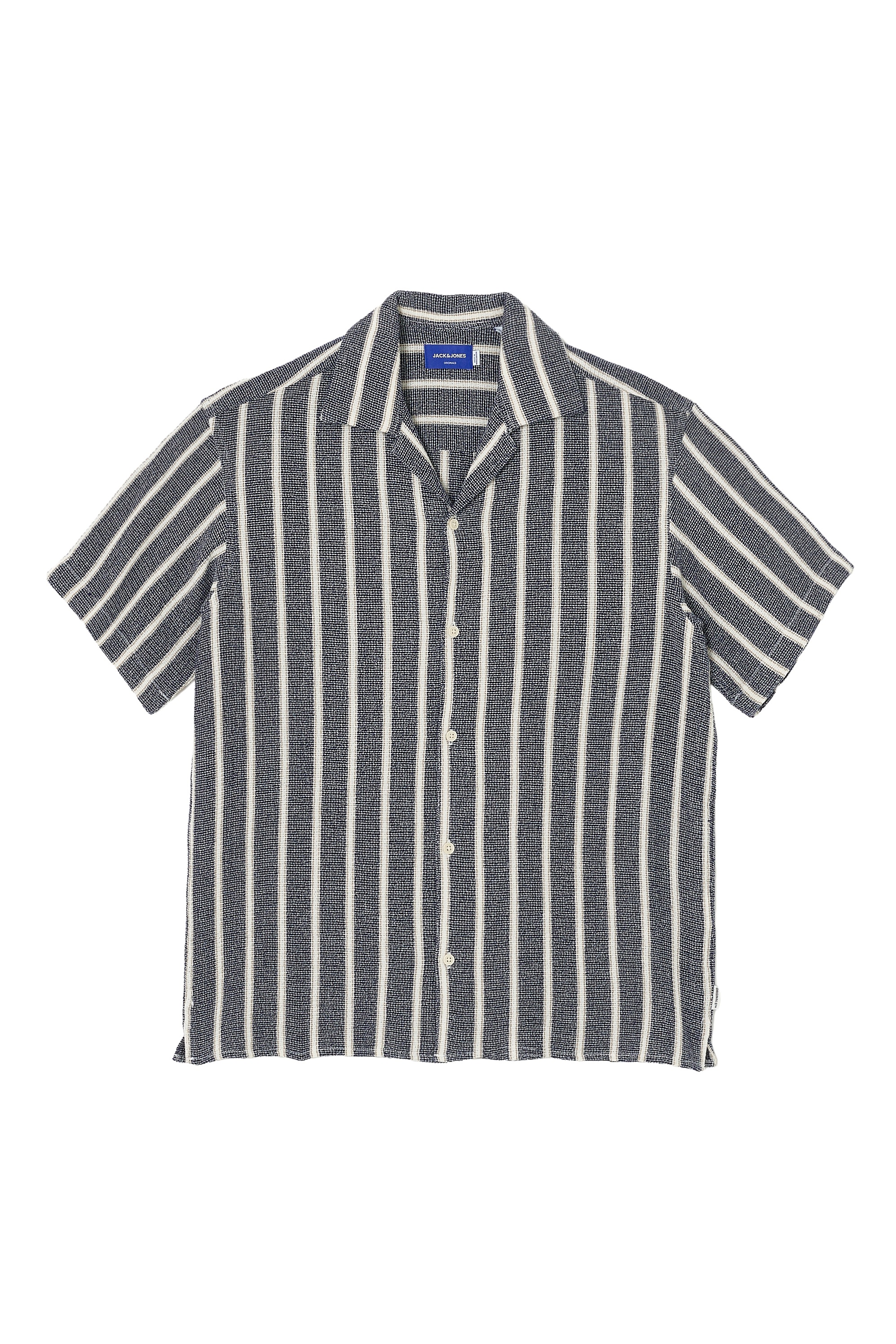 Jack & Jones Herren Kurzarm Hemd JORCOBA STRIPE RESORT SHIRT SS - Relaxed F günstig online kaufen