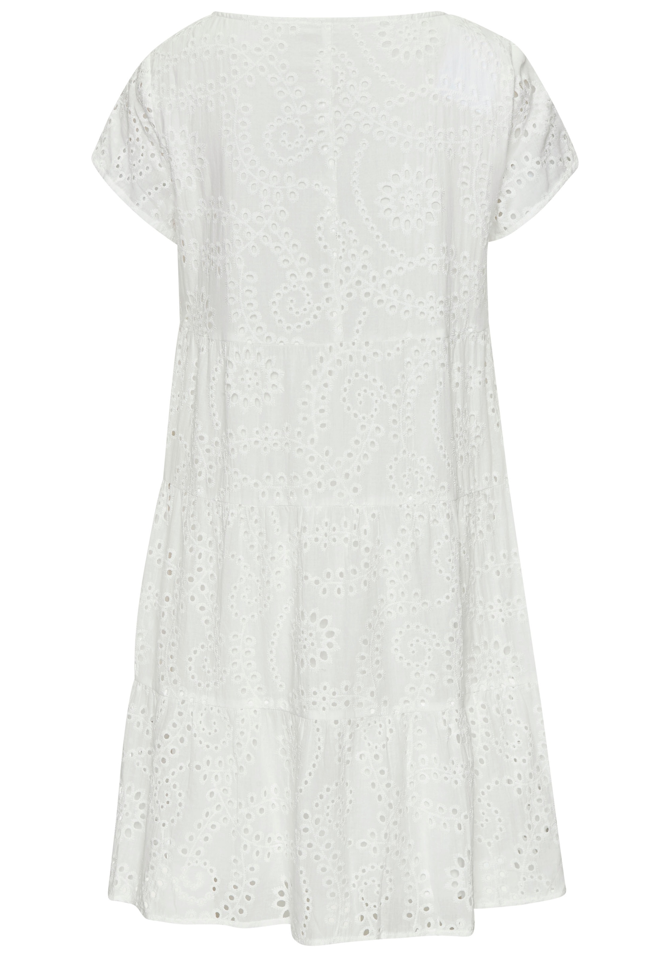 Buffalo Eyelet Dress White Size 38 2