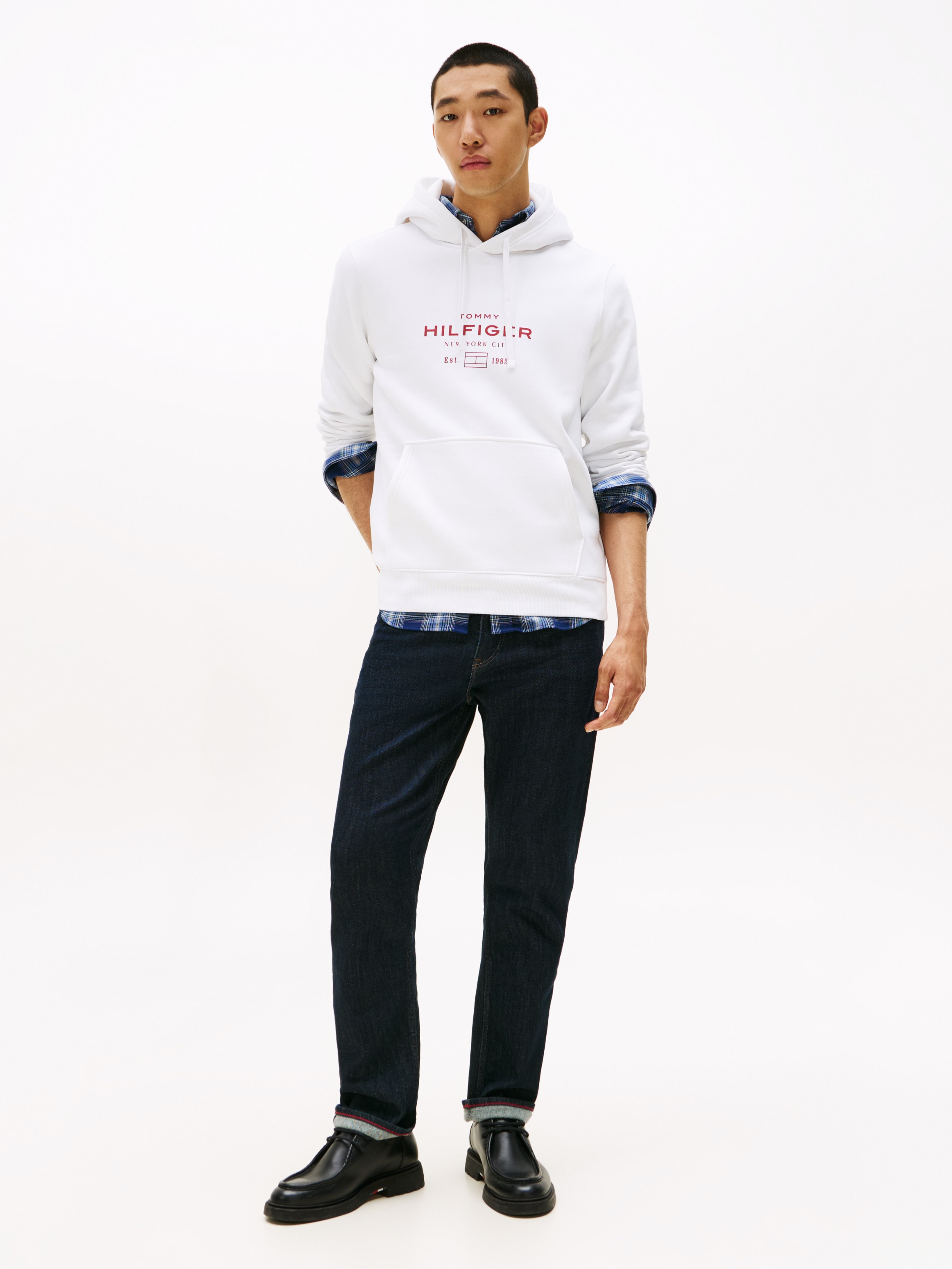Tommy Hilfiger Kapuzensweatshirt »OVAL GRAPHIC HOODIE«, Regular fit