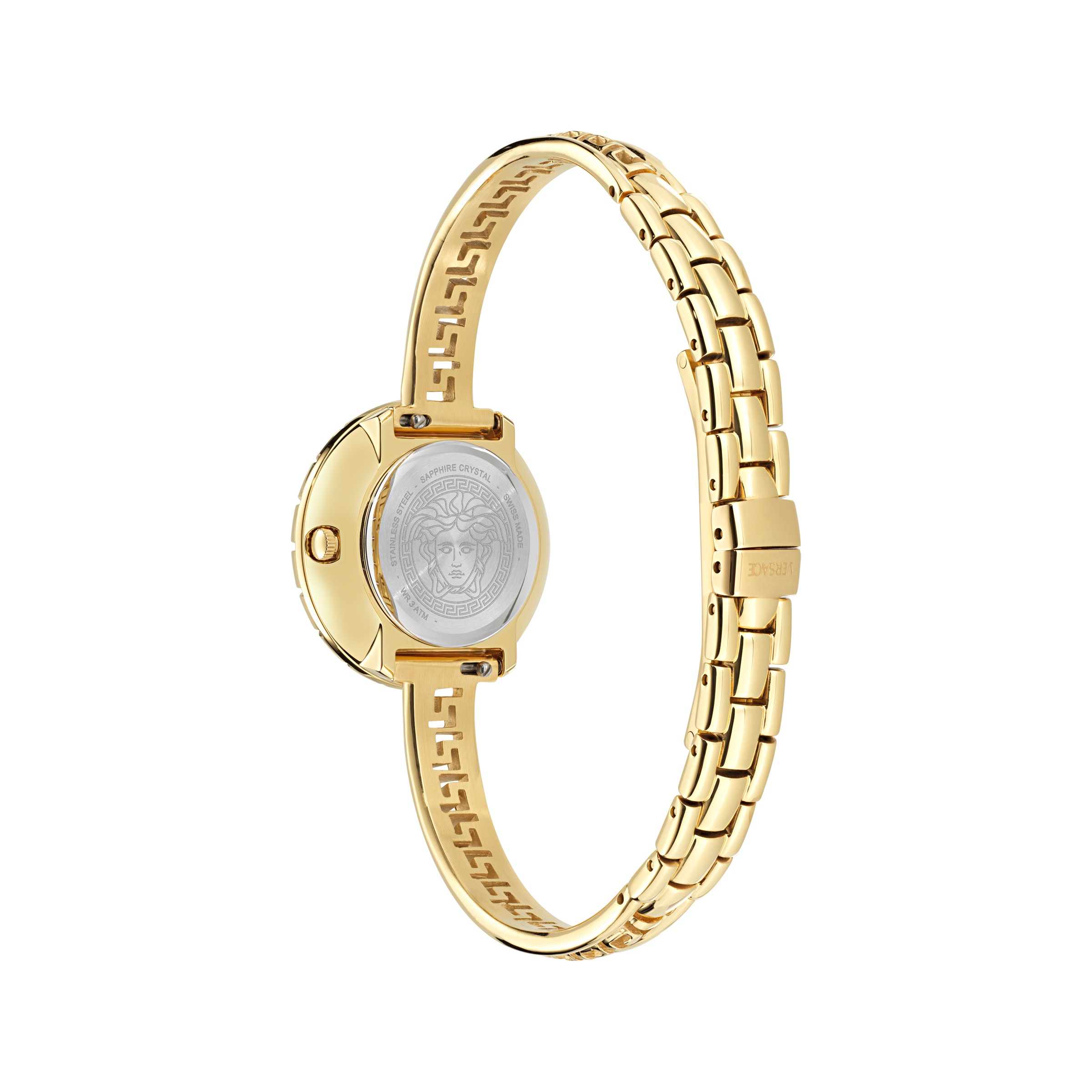 Versace Quarzuhr »GRECA PENDANT« Armbanduhr, Damenuhr, Swiss Made, Ideal auch als Geschenk, analog