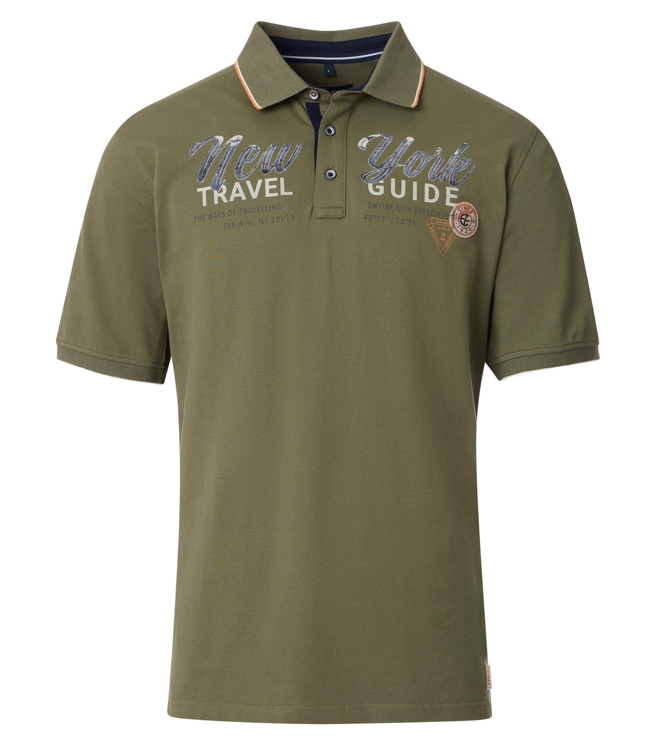 CASAMODA Poloshirt »CASAMODA Polo-Shirt uni«