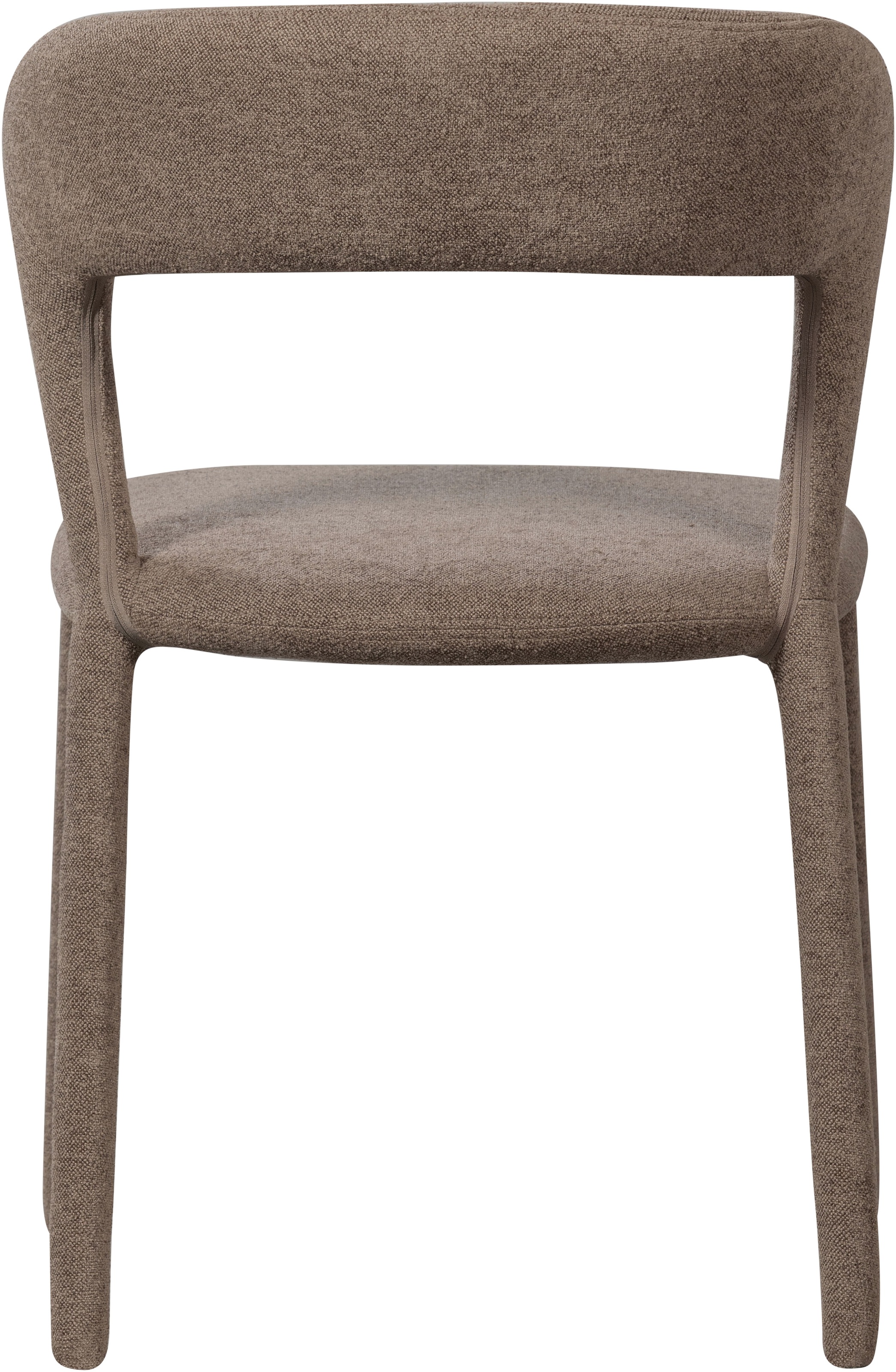 WOOOD Esszimmerstuhl »Noble«, (Set), 2 St., Strukturstoff, komplett mit Stoff bezogen, Höhe 76 cm x Breite 51 cm
