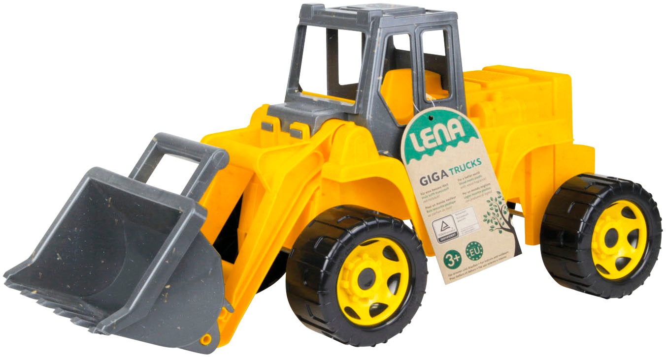 Lena® Spielzeug-Aufsitzbagger »Giga Trucks, Aufsitz-Schaufellader« Made in Europe