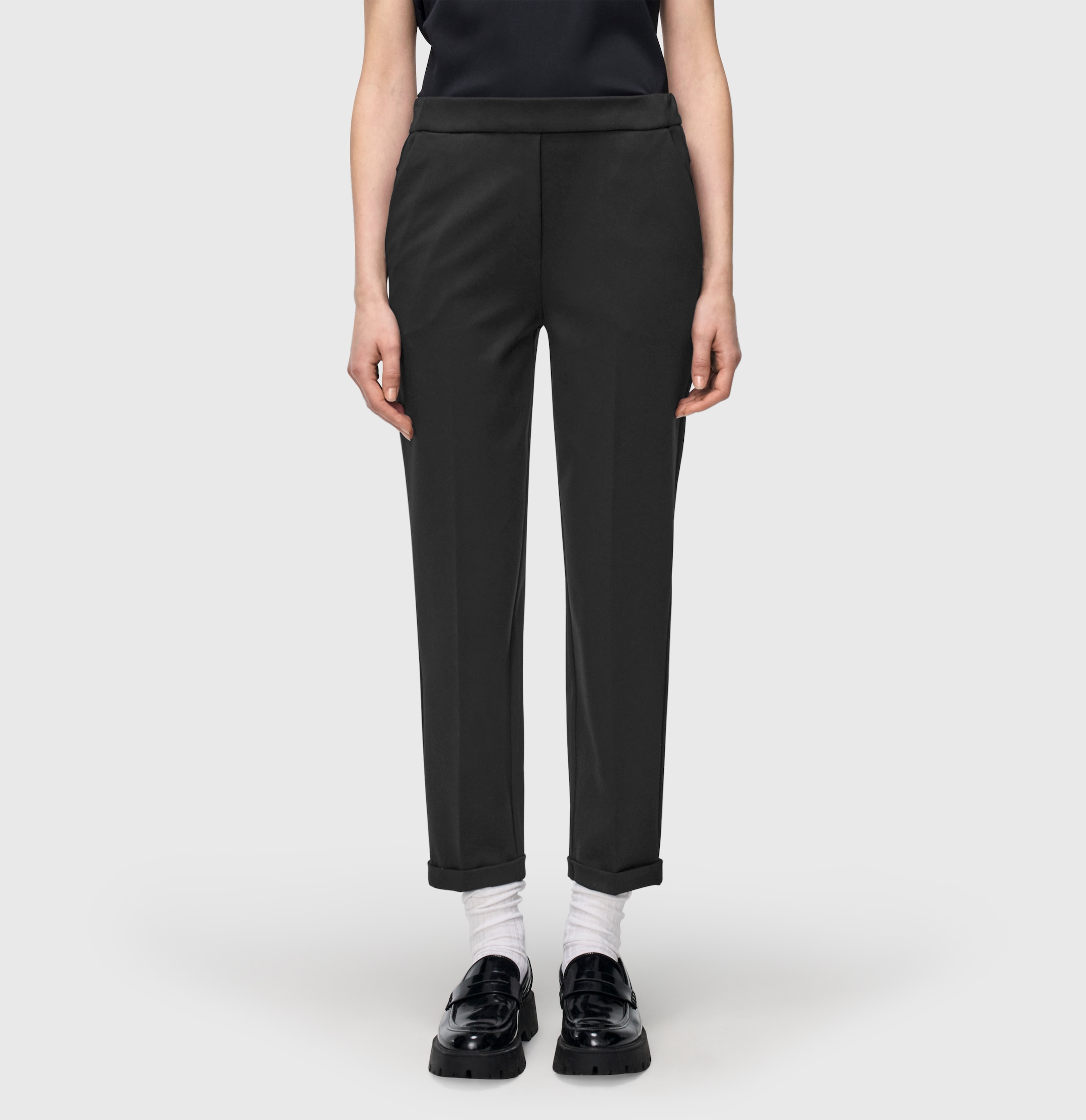 MAC Stoffhose "CAMI", Sommerhose mit elastischem Bund günstig online kaufen
