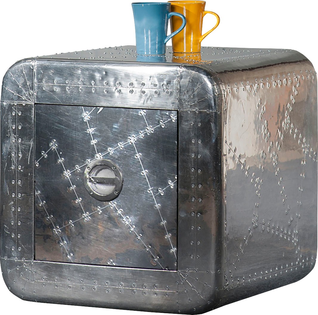 SIT Nachttisch "Nachtkommode Mango + MDF mit Alu‑Beschlägen & Zierschrauben günstig online kaufen