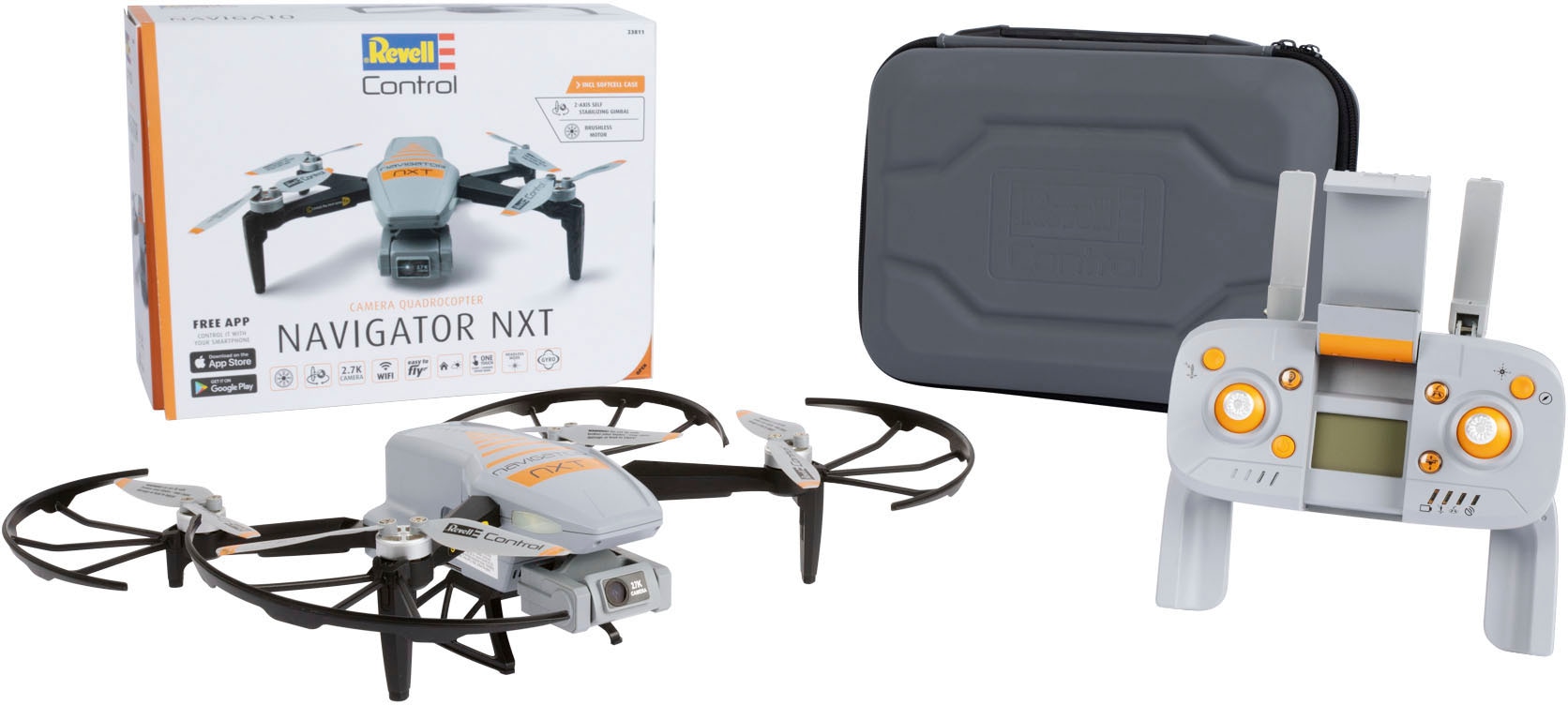 Revell® RC-Quadrocopter »Navigator NXT, 2,4 GHz«, über Smartphone bedienbar