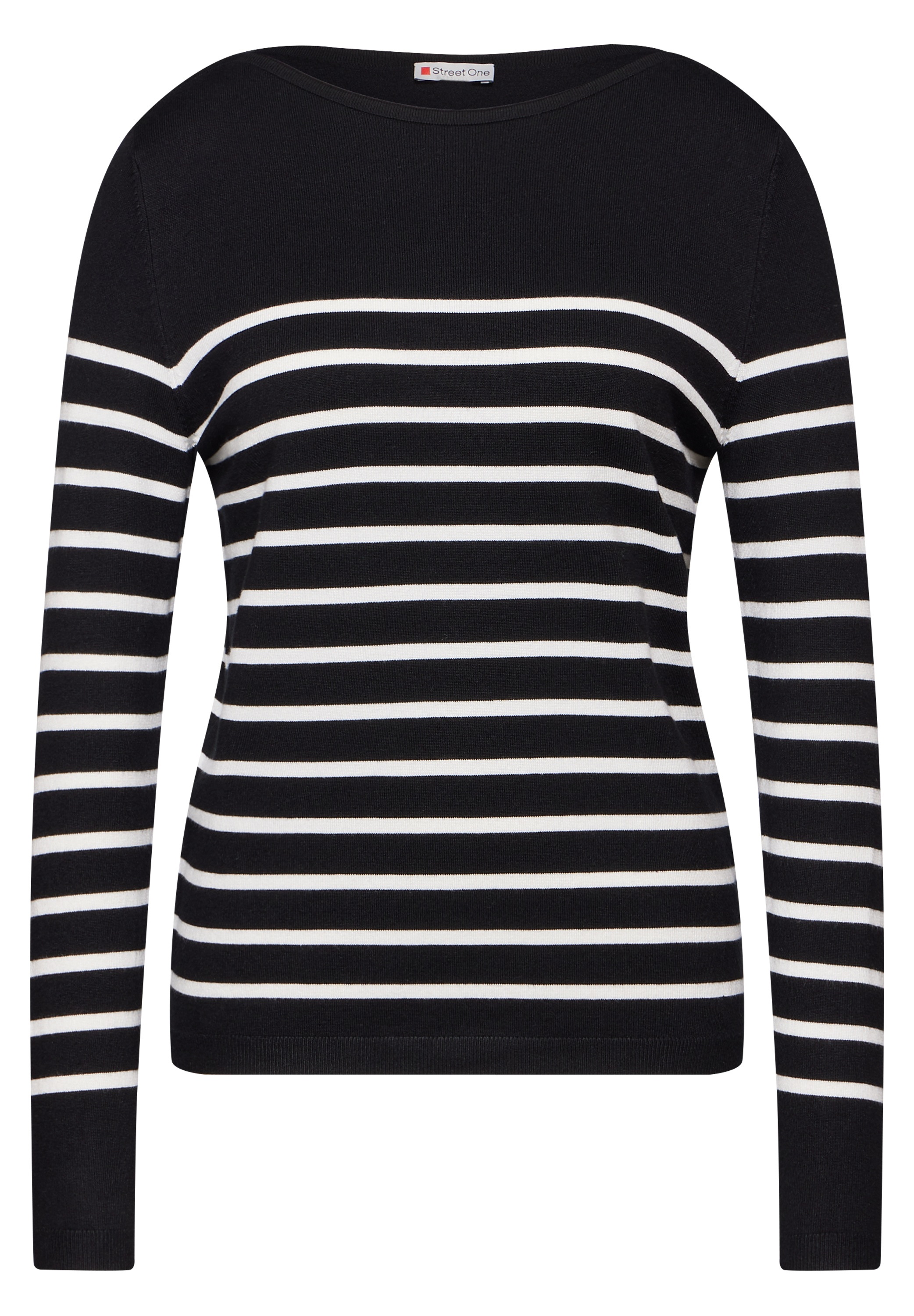 STREET ONE Strickpullover, mit U-Boot-Ausschnitt
