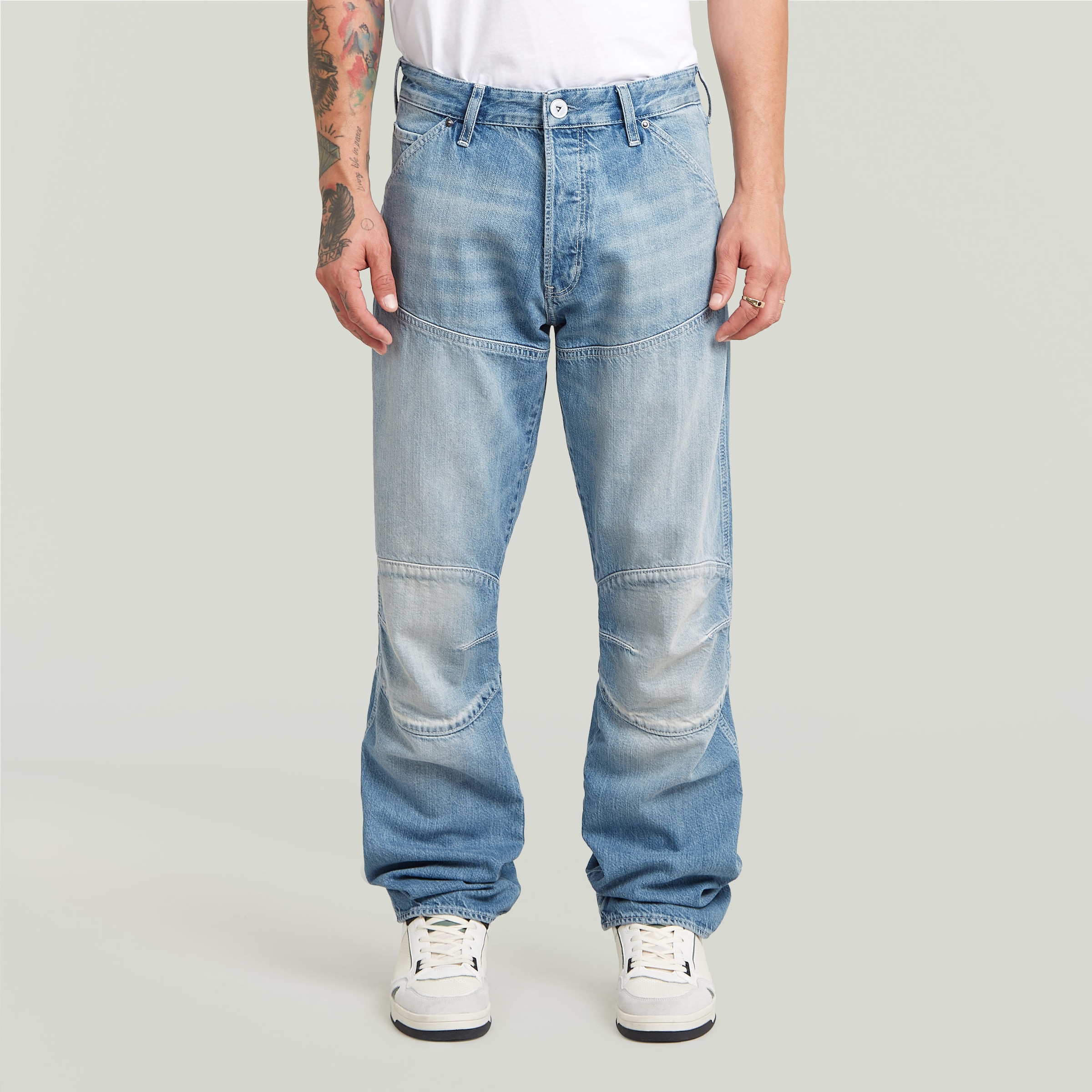 G-STAR Regular-fit-Jeans "5620 3D Regular", mit Knie-Patches günstig online kaufen