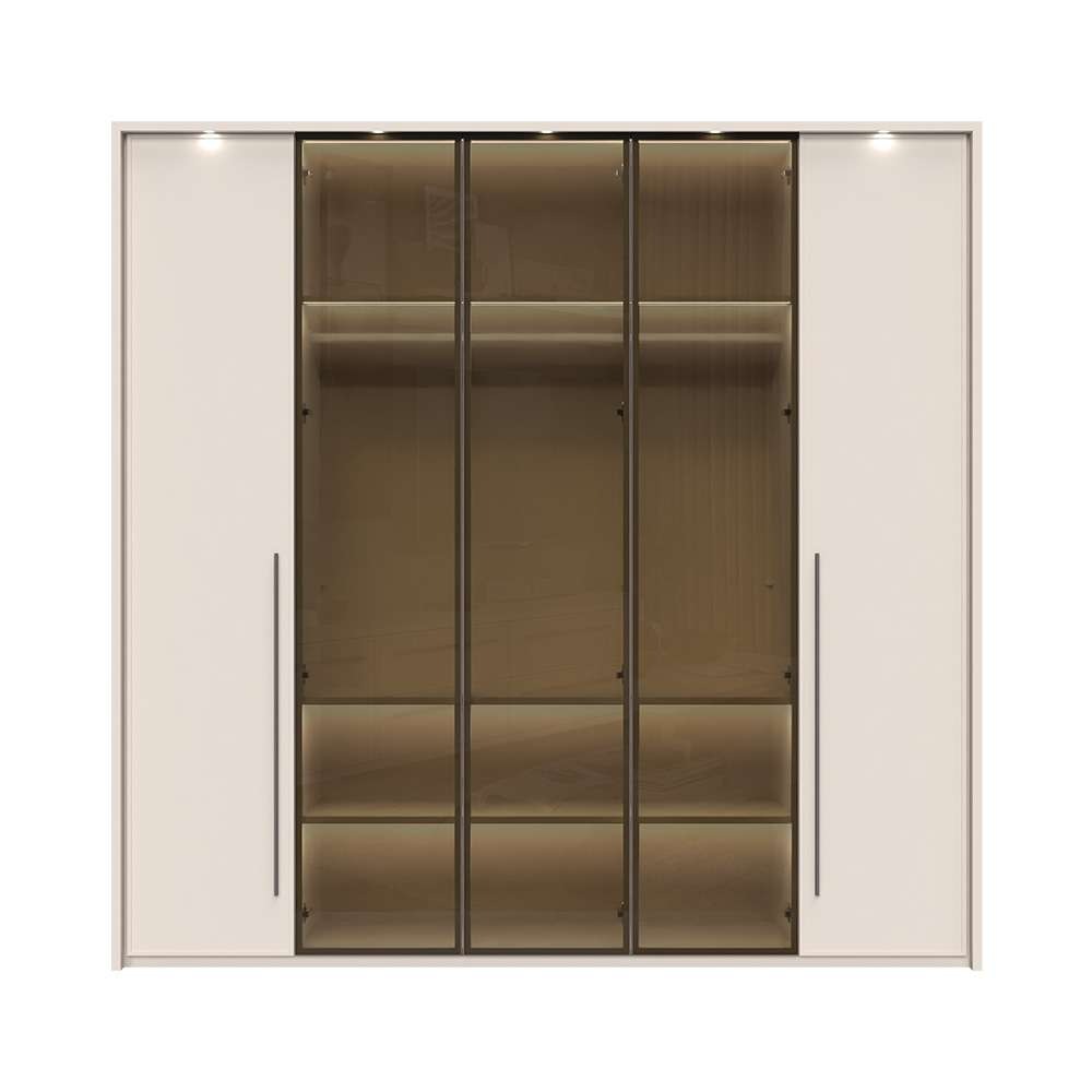 OTTO home Drehtürenschrank "Opera Parsol-Glastüren, LED-Innenbeleuchtung, m günstig online kaufen