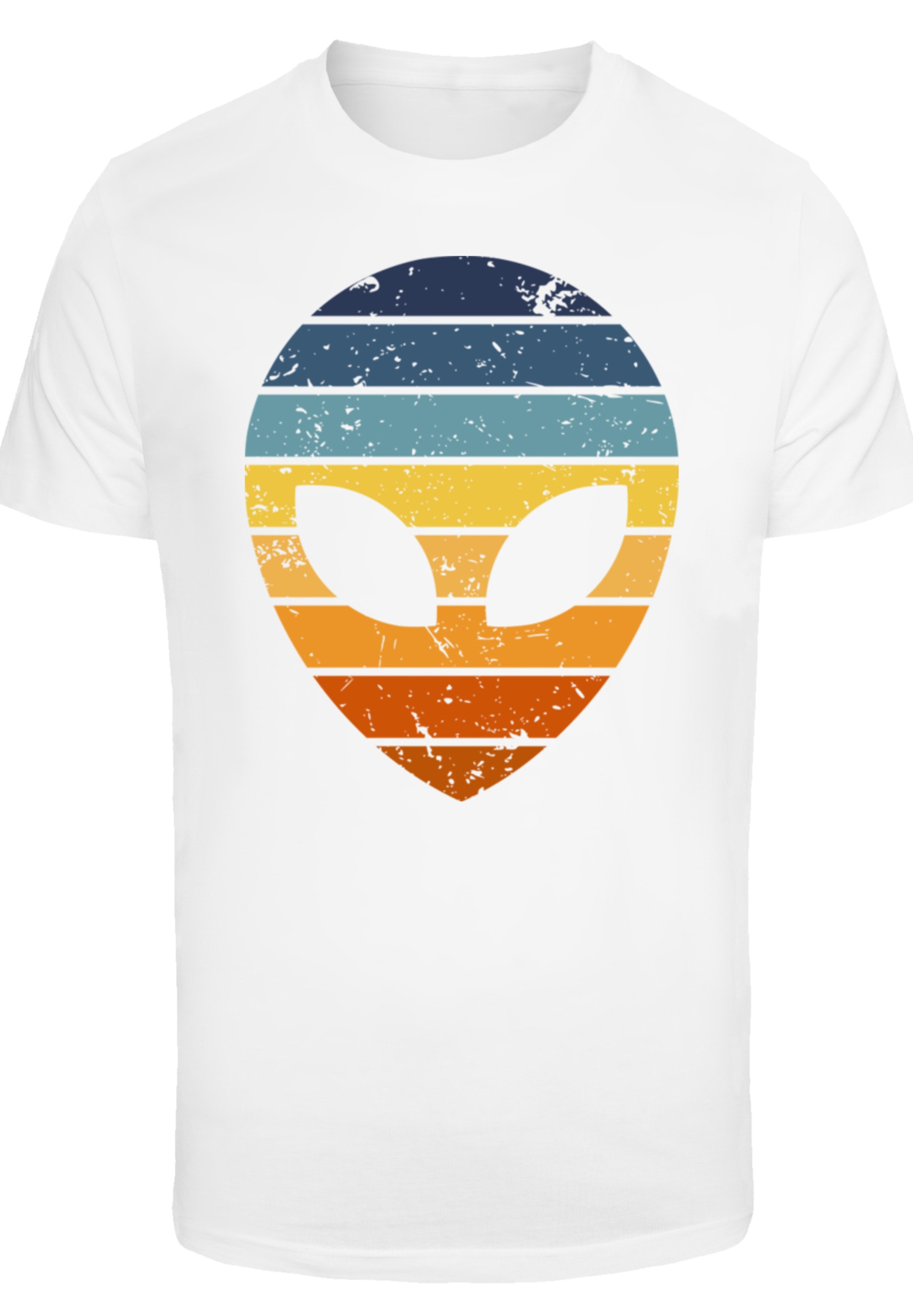 F4NT4STIC T-Shirt "Alien Sonnenuntergang Retro", Premium Qualität günstig online kaufen