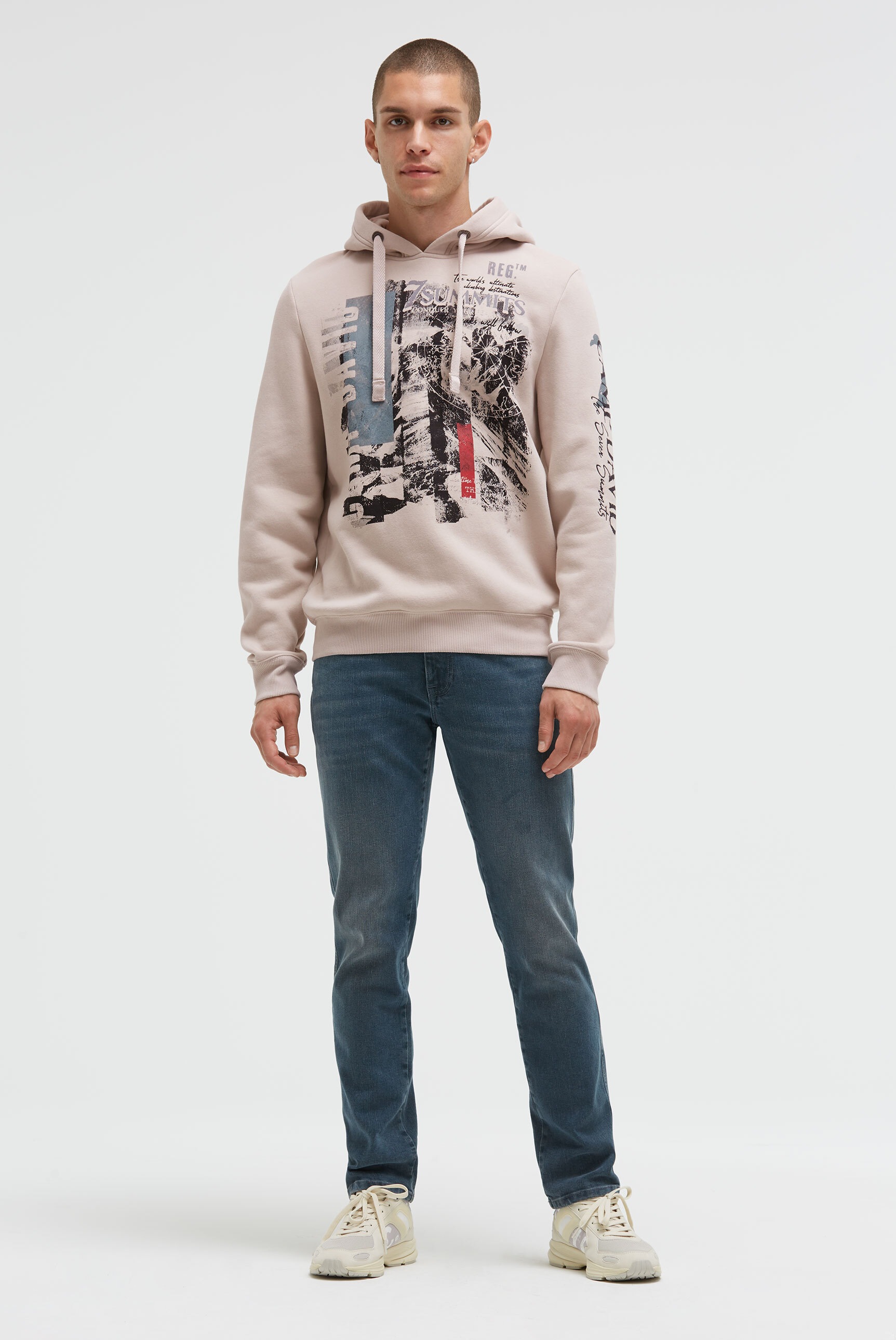 Thumbnail - CAMP DAVID Kapuzensweatshirt, mit weicher Innenseite