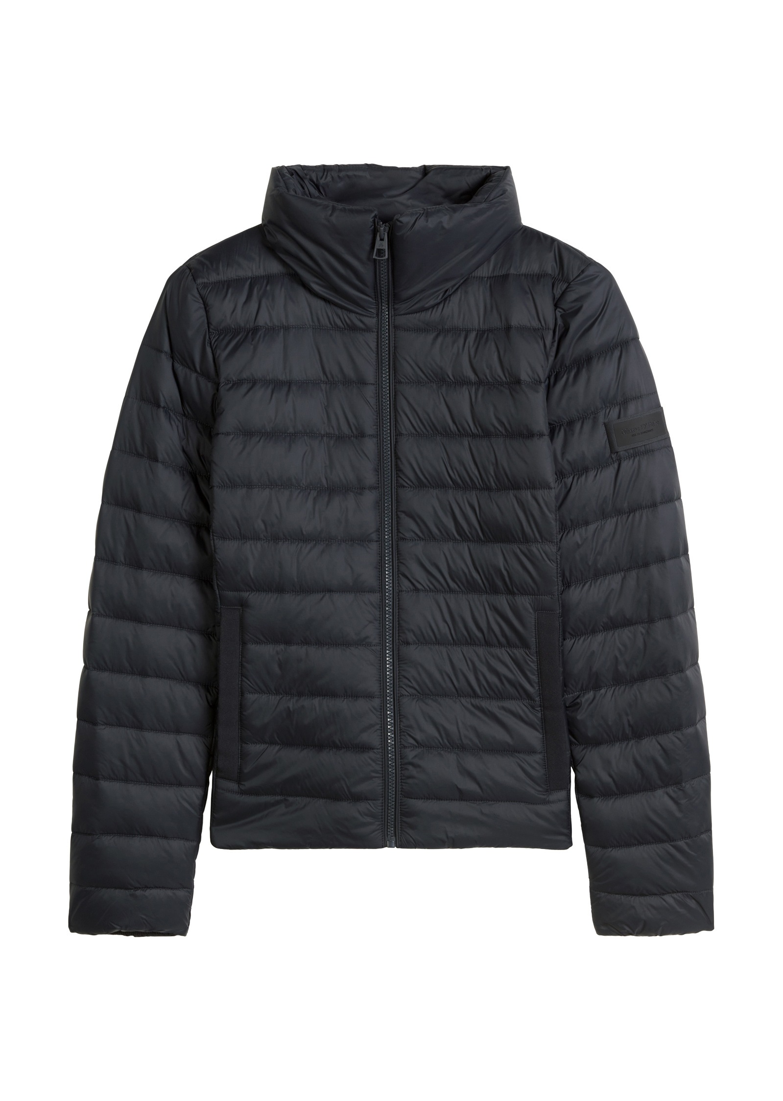 Marc O'Polo Outdoorjacke »mit recycelten Materialien«, ohne Kapuze