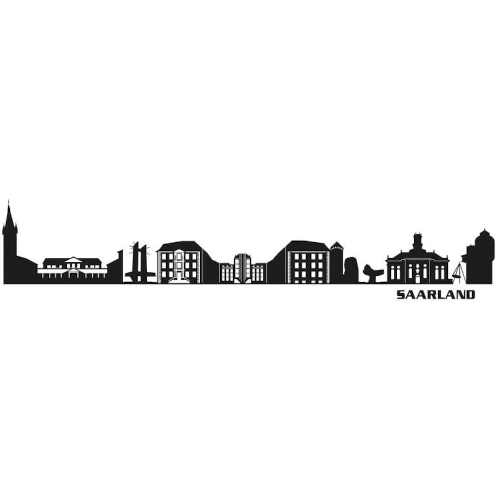 Wall-Art Wandtattoo »XXL Stadt Skyline Saarland 120cm«, (1 St.)