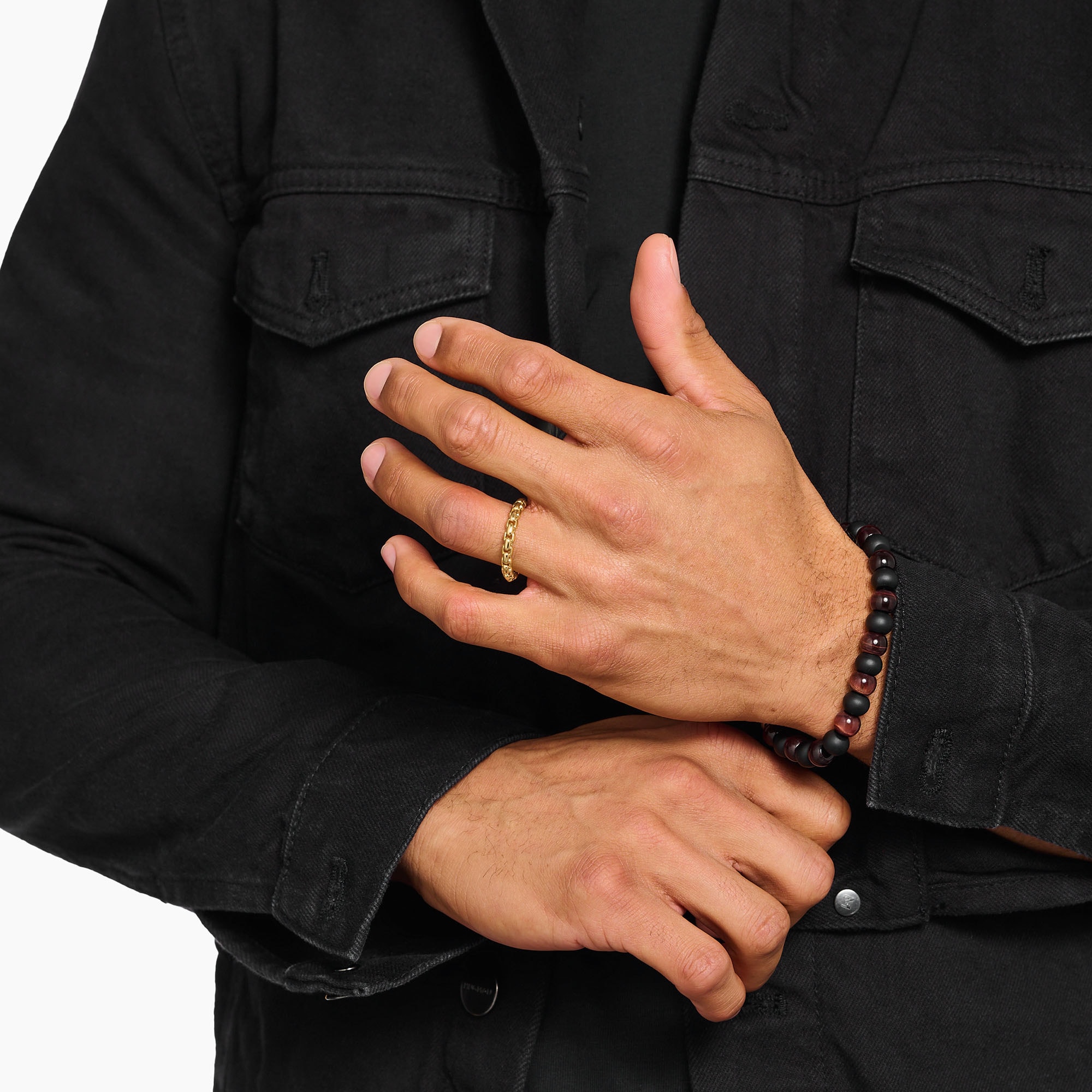 THOMAS SABO Fingerring »Box Chain-Ring, TR2502-413-39-54-68, TR2502-637-21-54-68«