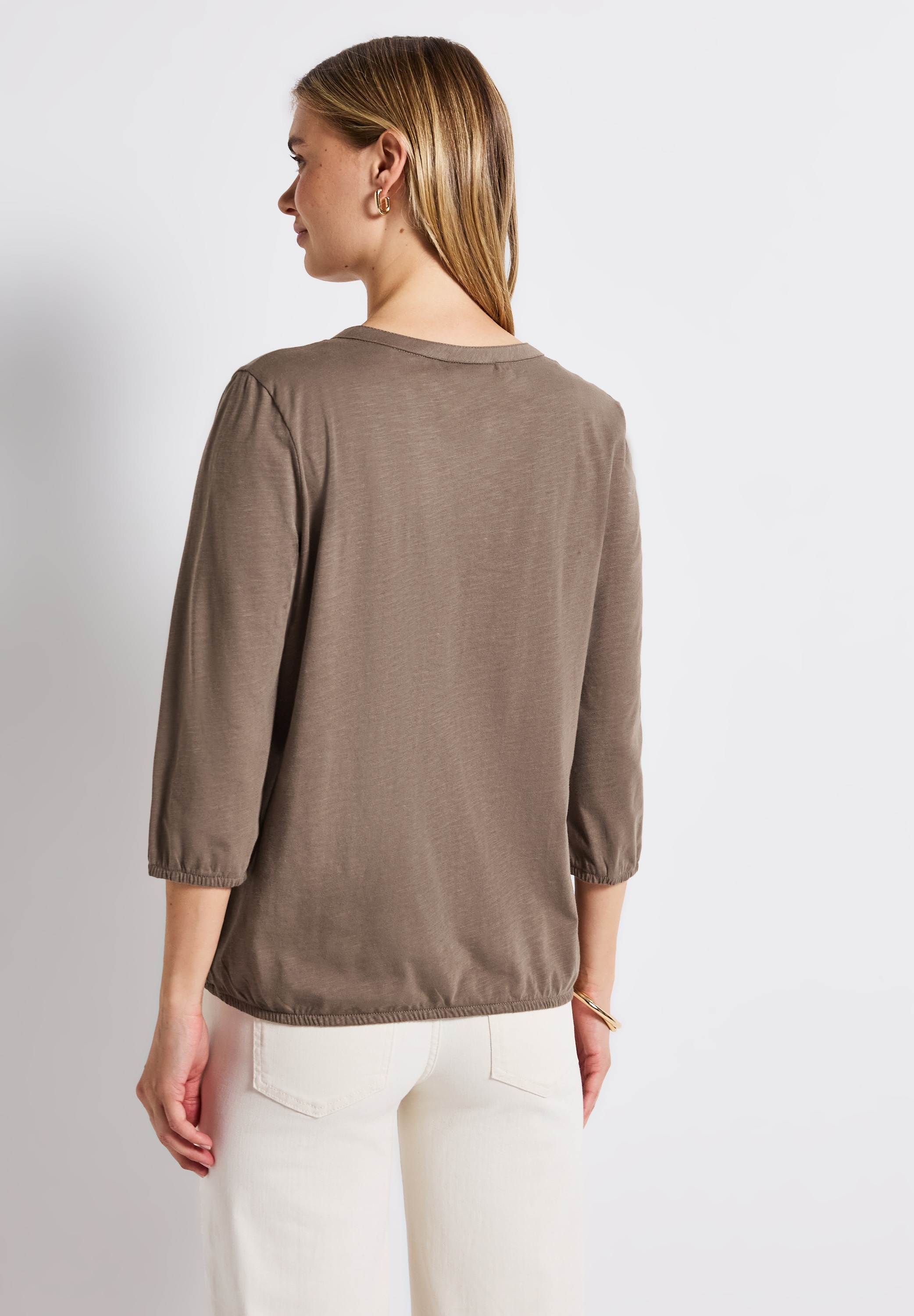 STREET ONE Tunikashirt, aus reiner Baumwolle