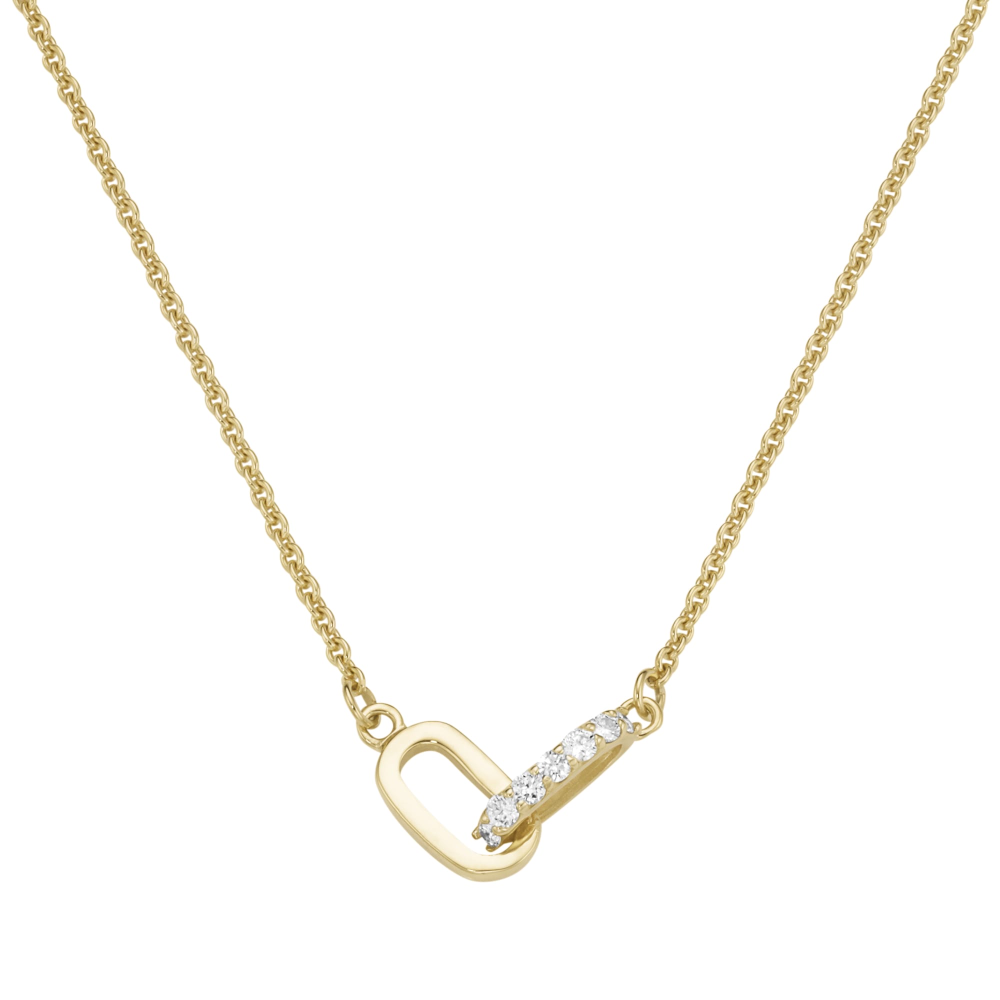 Collier »Mittelteil mit Brillanten, Gold 585«